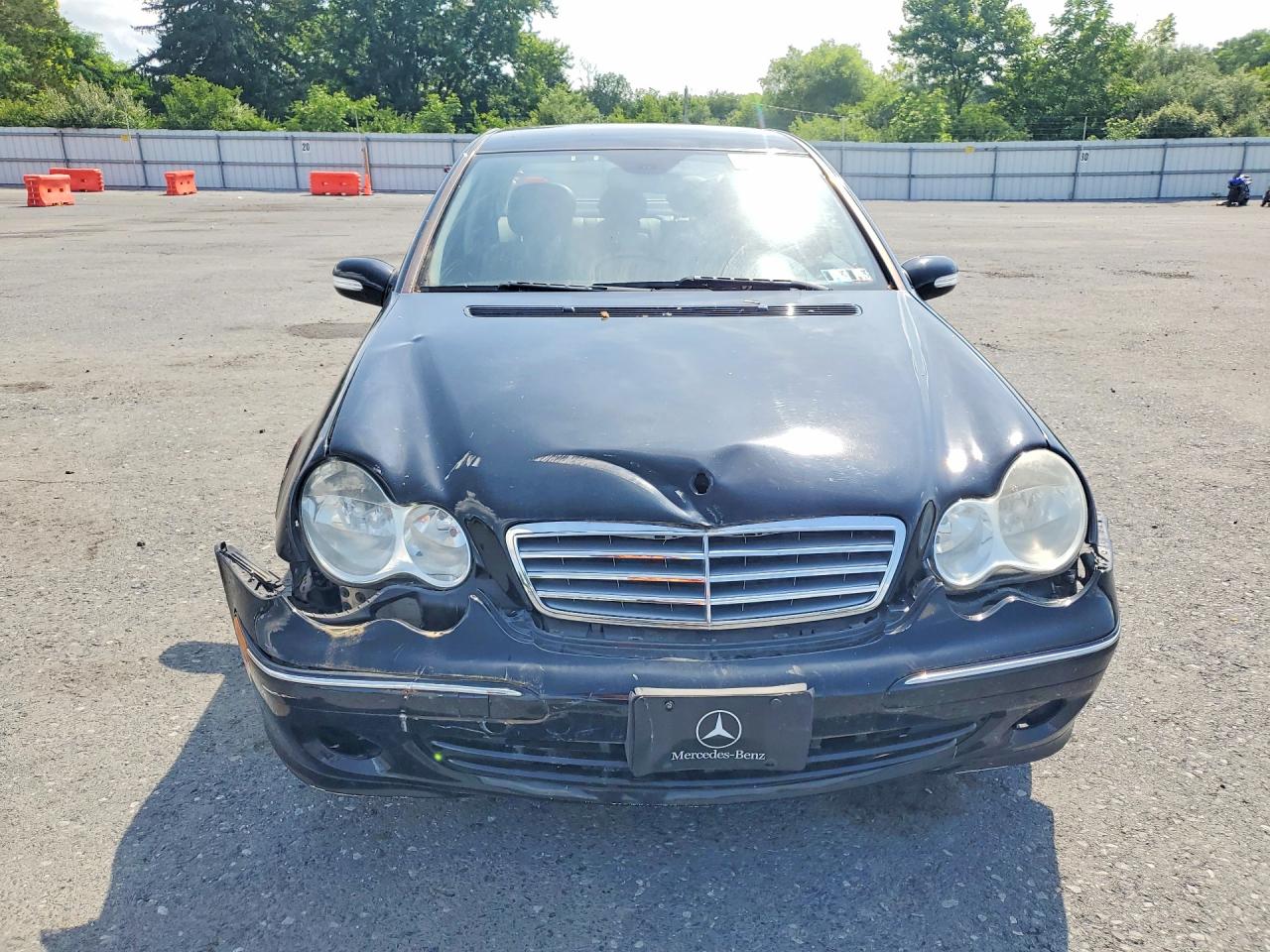 2007 Mercedes-benz C 280 4matic Black vin: WDBRF92H07F864940