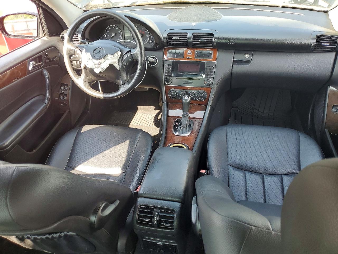 2007 Mercedes-benz C 280 4matic Black vin: WDBRF92H07F864940