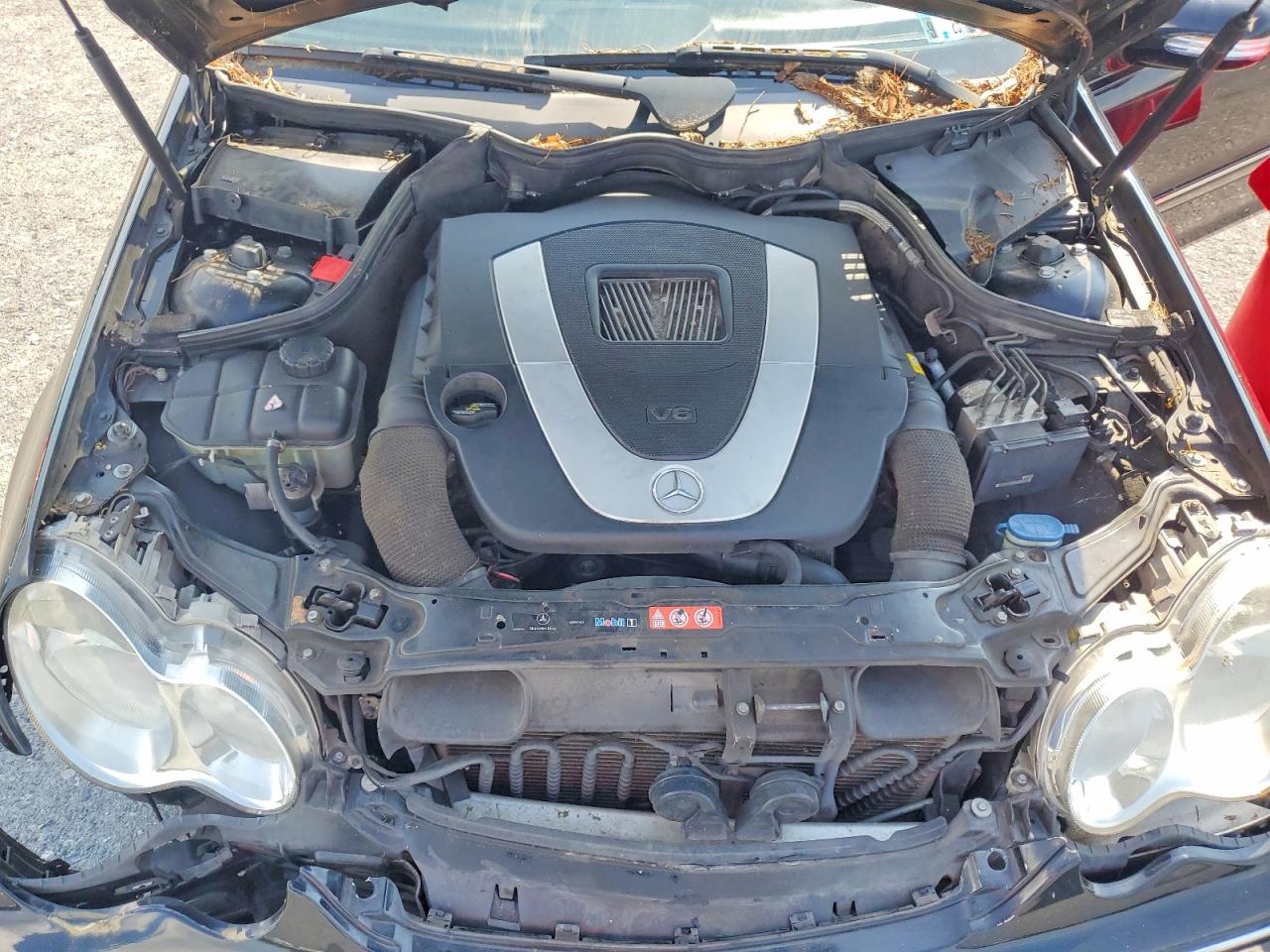 2007 Mercedes-benz C 280 4matic Black vin: WDBRF92H07F864940