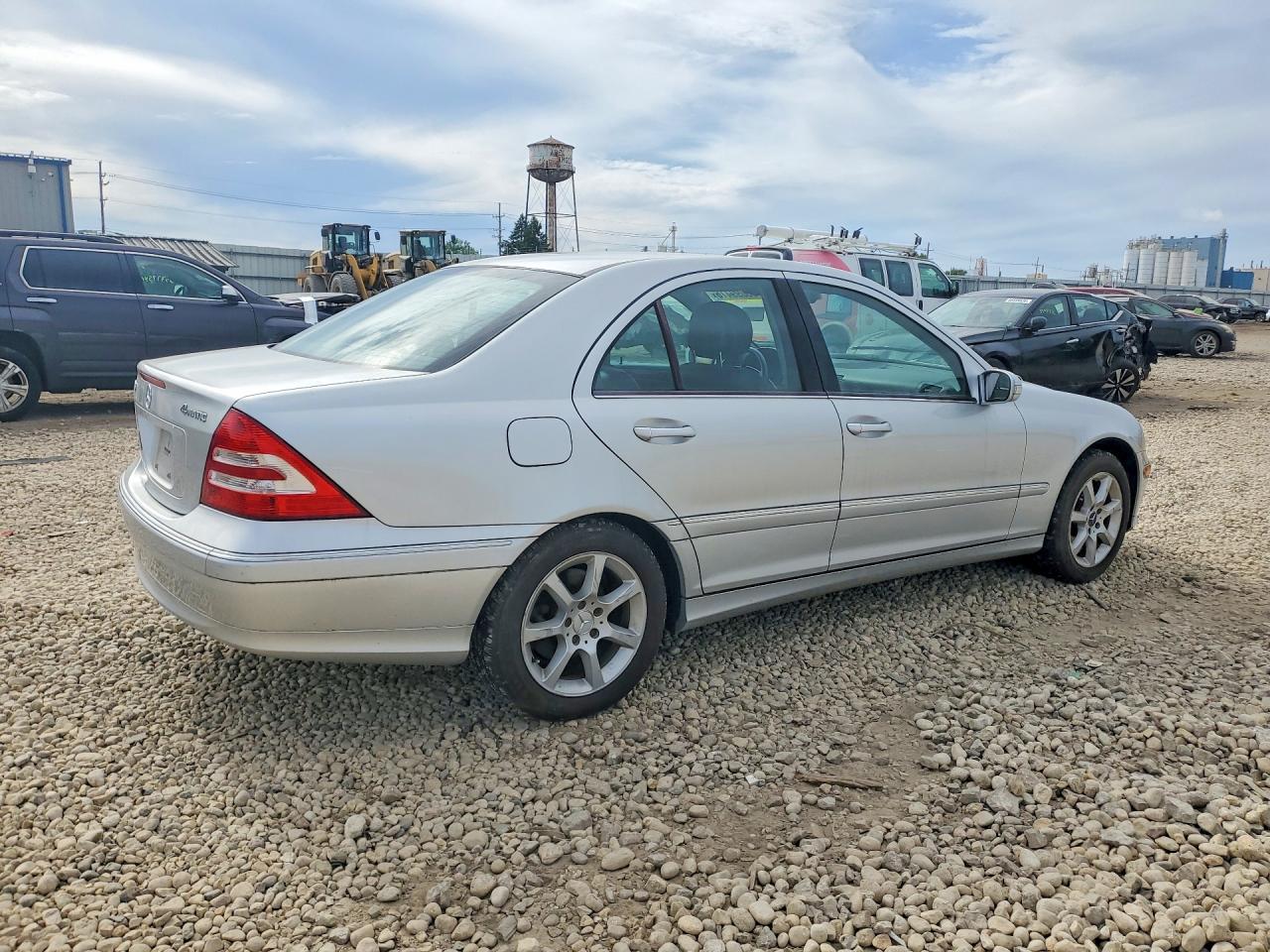 2007 Mercedes-benz C 280 4matic Gray vin: WDBRF92H07F891863