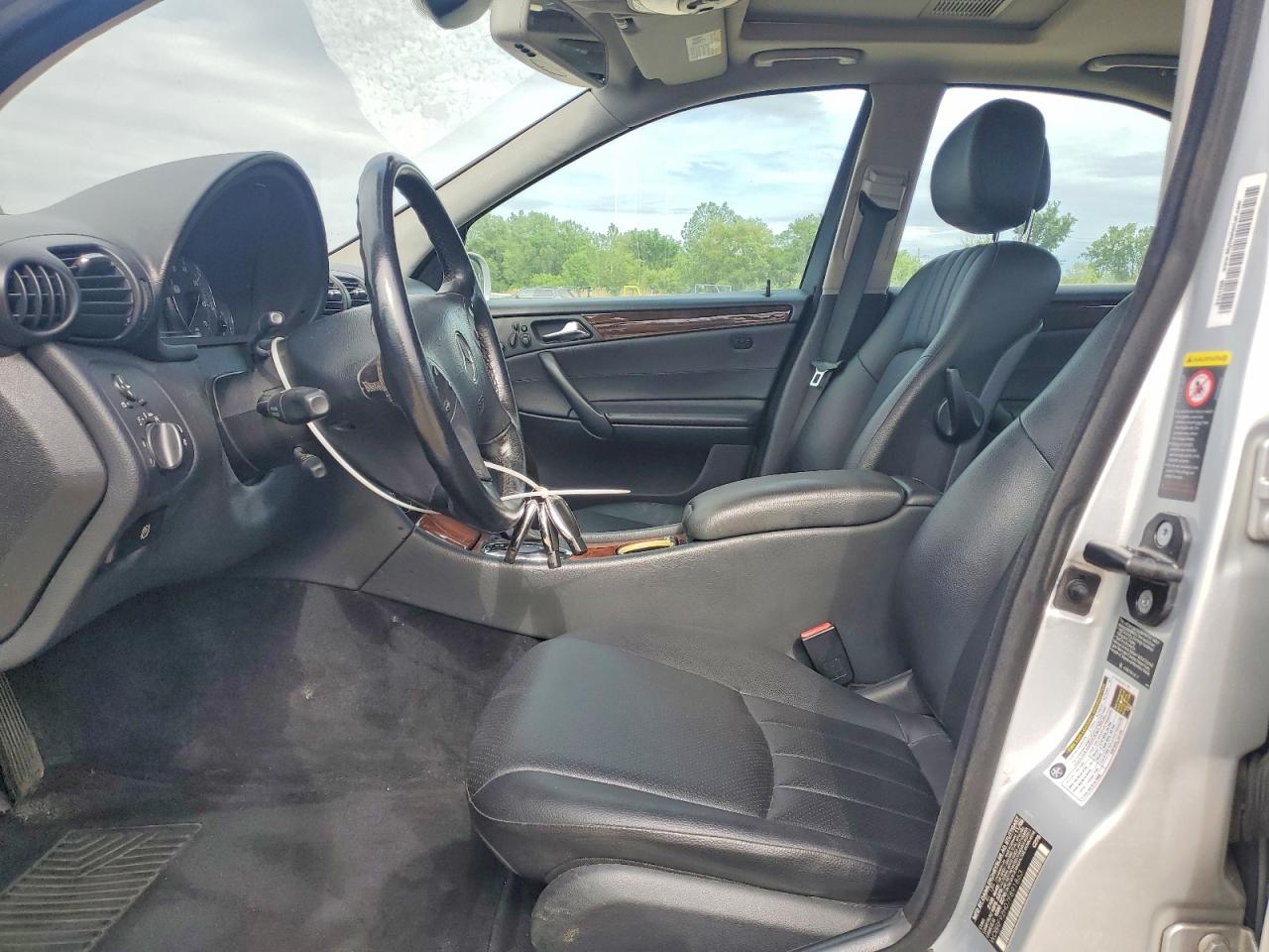 2007 Mercedes-benz C 280 4matic Gray vin: WDBRF92H07F891863