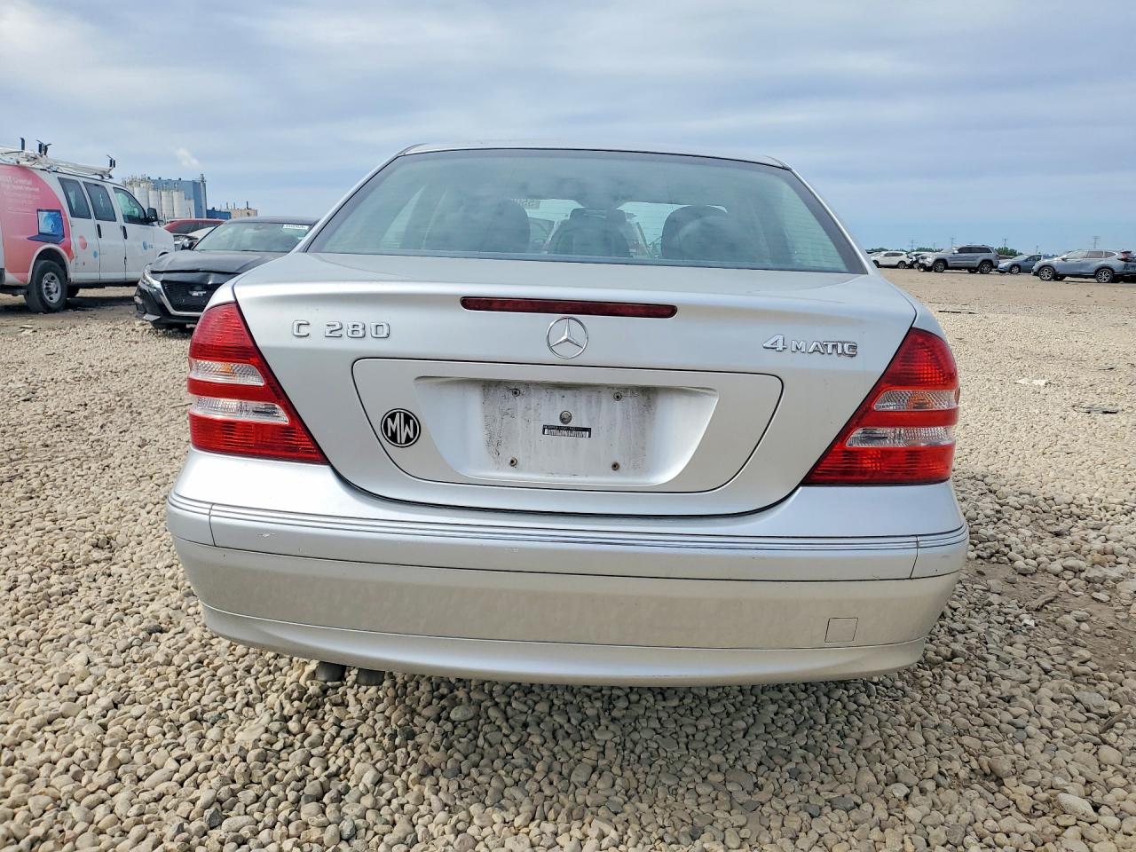 2007 Mercedes-benz C 280 4matic Gray vin: WDBRF92H07F891863
