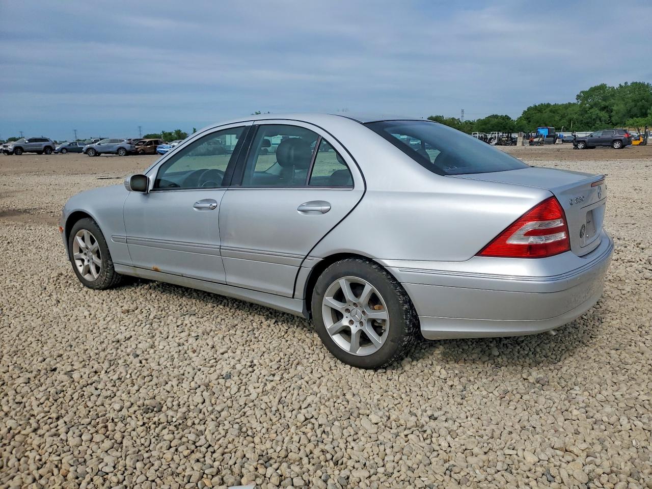 2007 Mercedes-benz C 280 4matic Gray vin: WDBRF92H07F891863