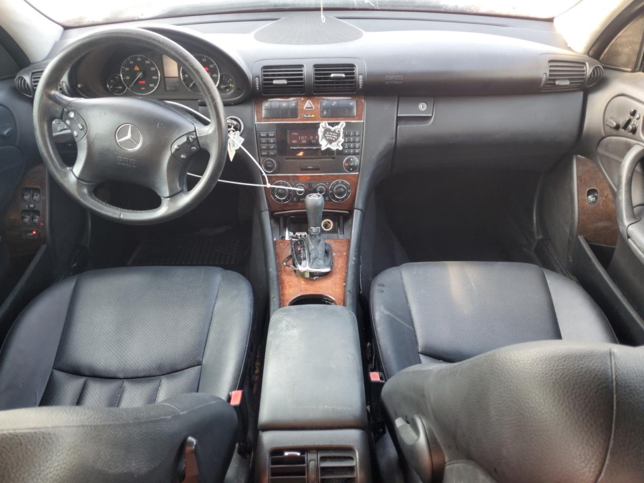 2007 Mercedes-benz C 280 4matic Красный vin: WDBRF92H07F924540