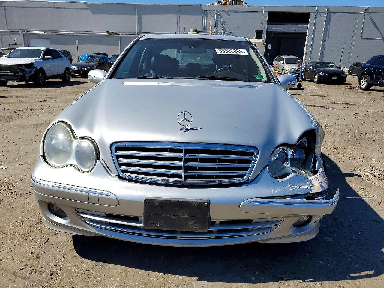 2007 Mercedes-benz C 280 4matic Серебряный vin: WDBRF92H17F896649