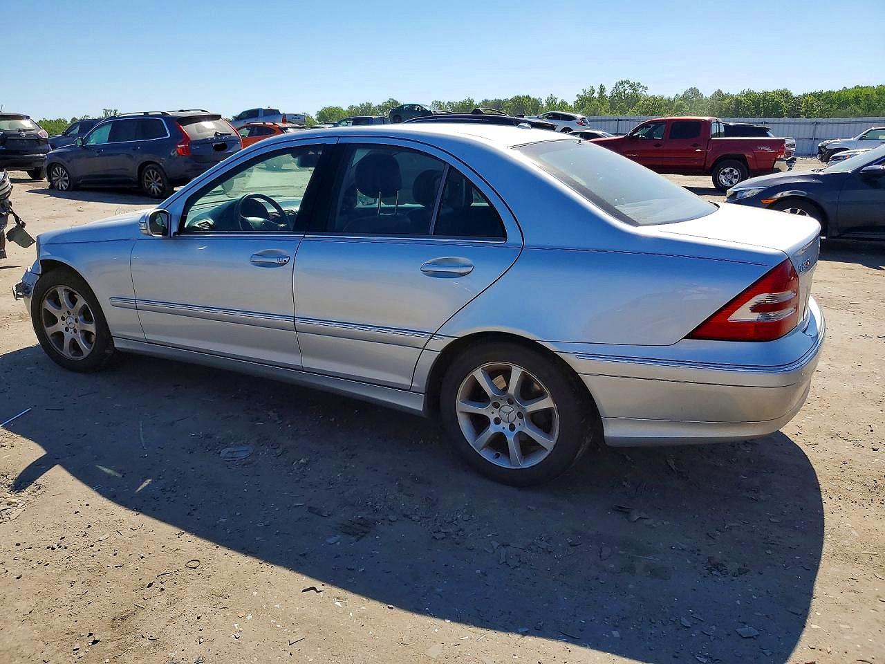2007 Mercedes-benz C 280 4matic Серебряный vin: WDBRF92H17F896649