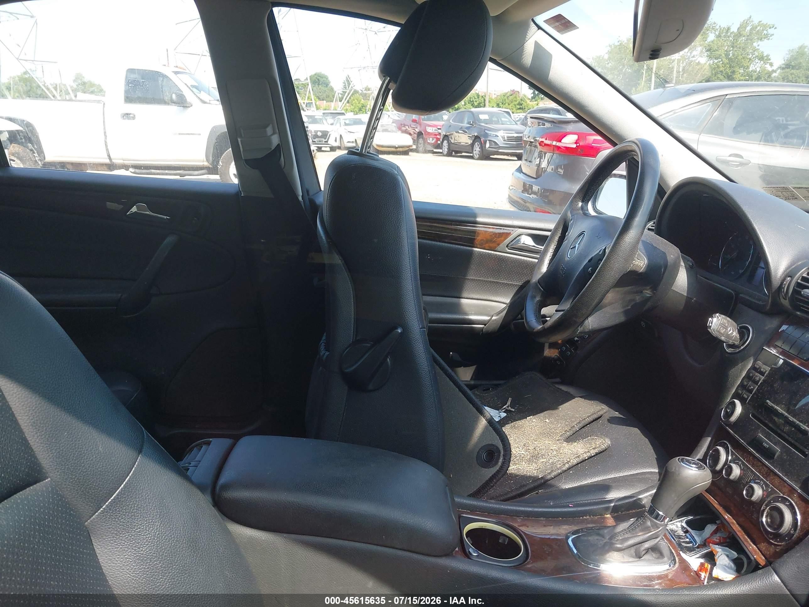 2007 Mercedes-benz C 280 Luxury 4matic Silver vin: WDBRF92H17F896862
