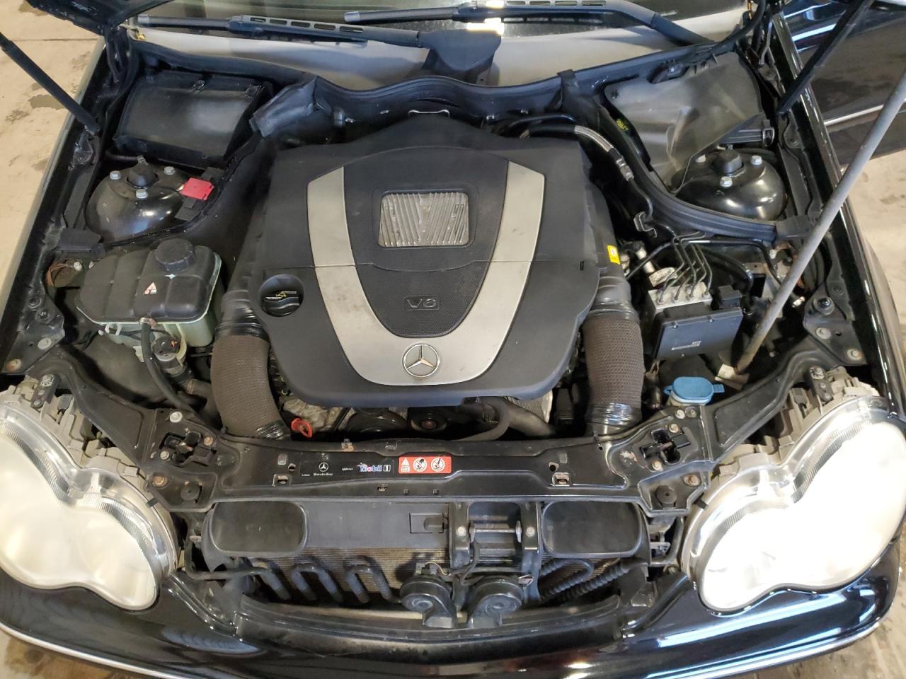 2007 Mercedes-benz C 280 4matic Черный vin: WDBRF92H17F920979