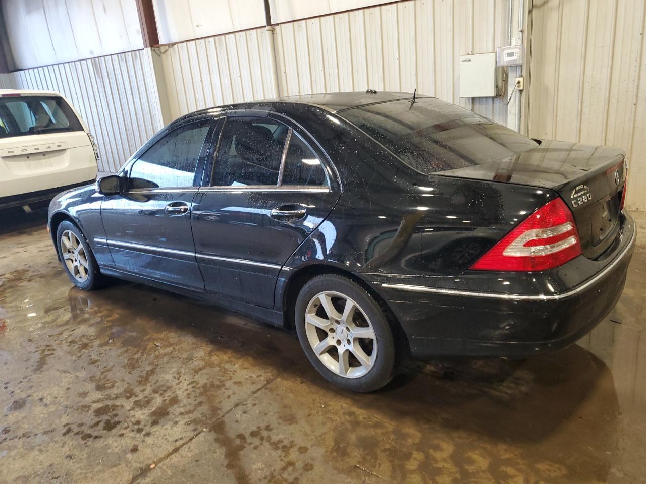2007 Mercedes-benz C 280 4matic Черный vin: WDBRF92H17F920979