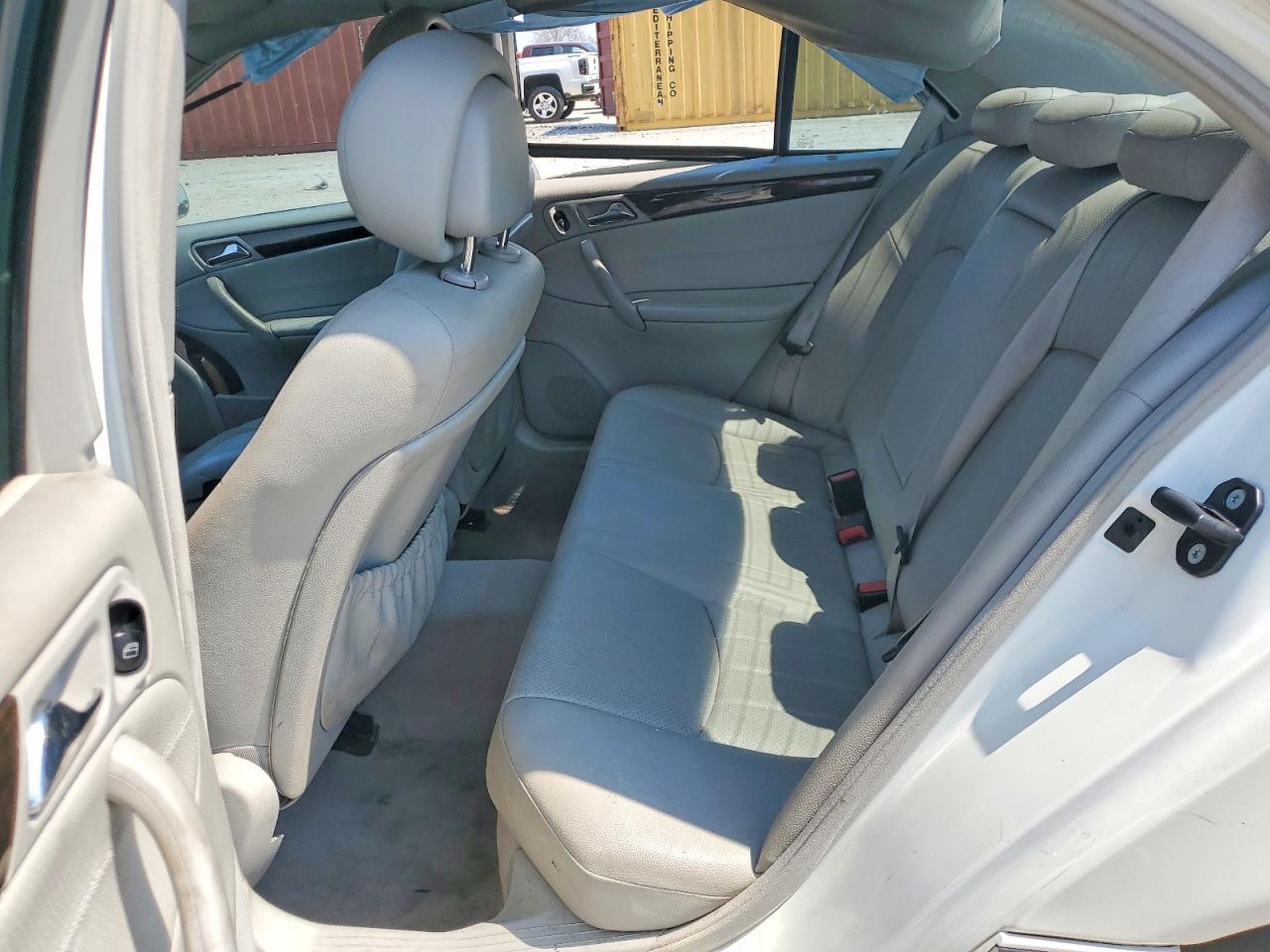2006 Mercedes-benz C 280 4matic White vin: WDBRF92H26F776132