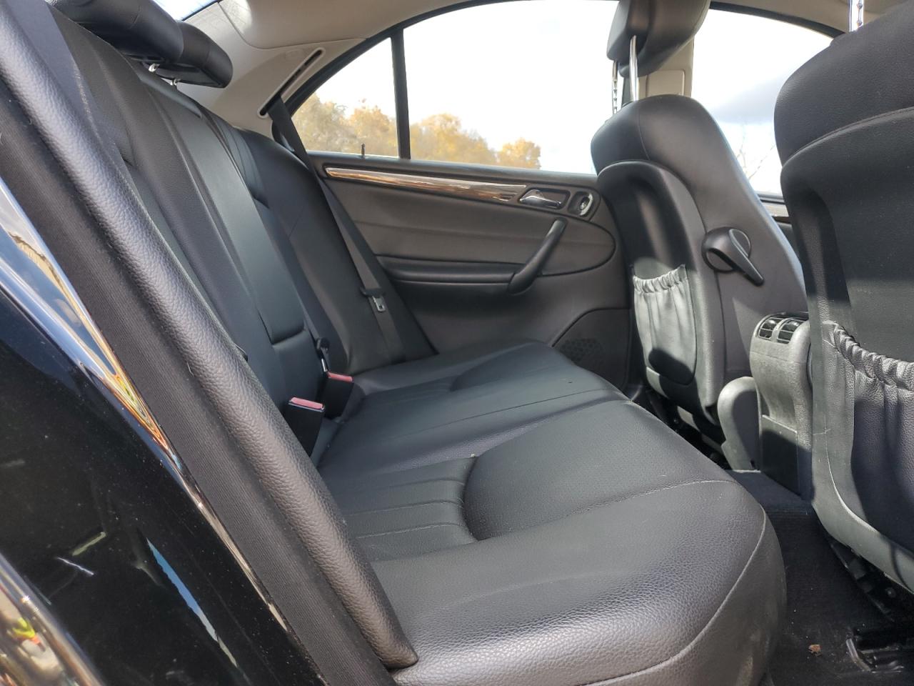 2007 Mercedes-benz C 280 4matic Black vin: WDBRF92H27F853759