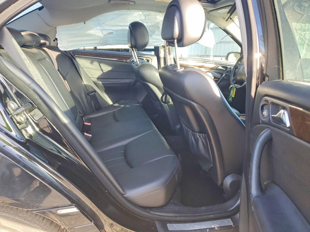 2007 Mercedes-benz C 280 4matic Black vin: WDBRF92H27F889628