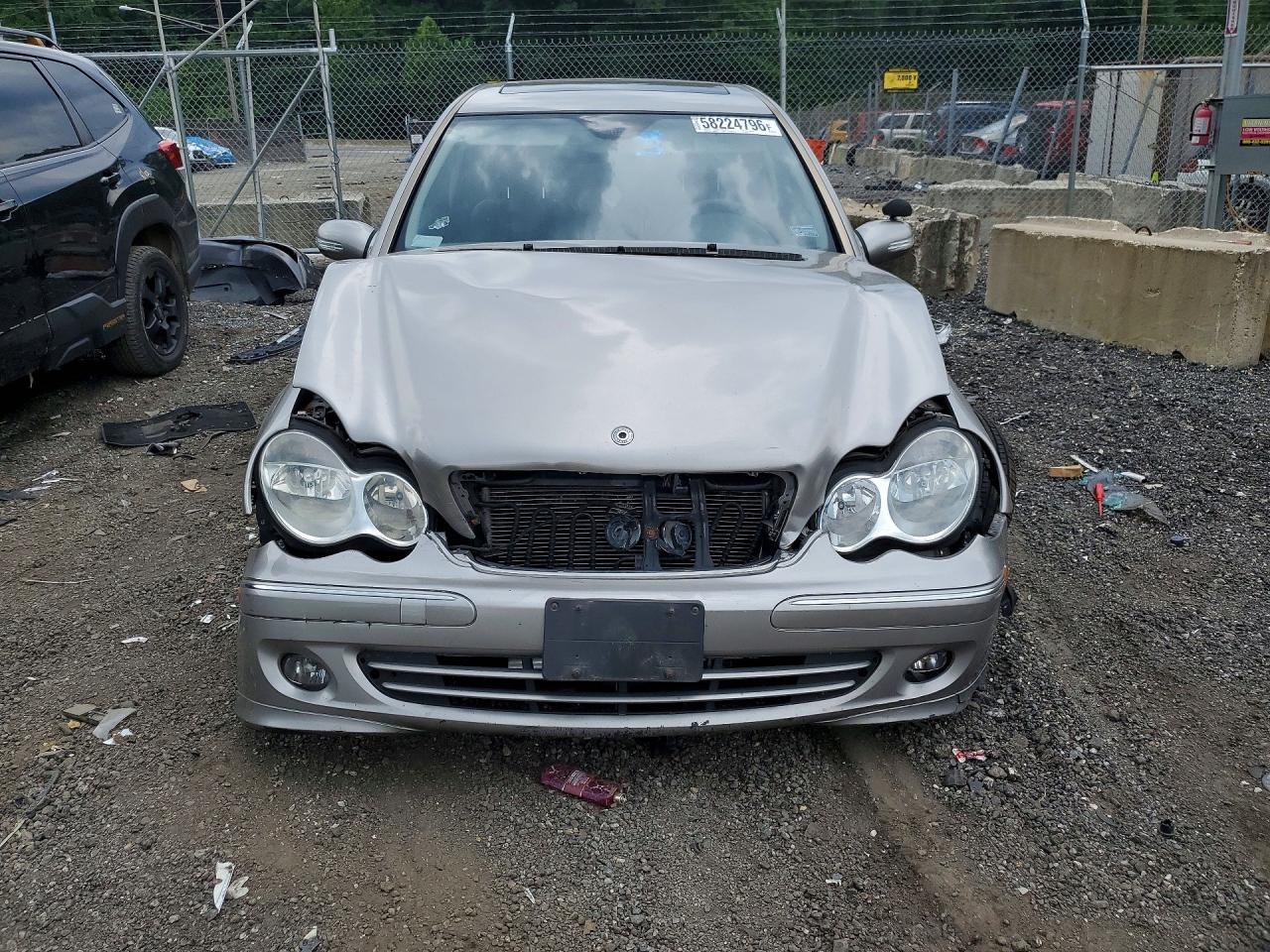 2007 Mercedes-benz C 280 4matic Silver vin: WDBRF92H27F927889