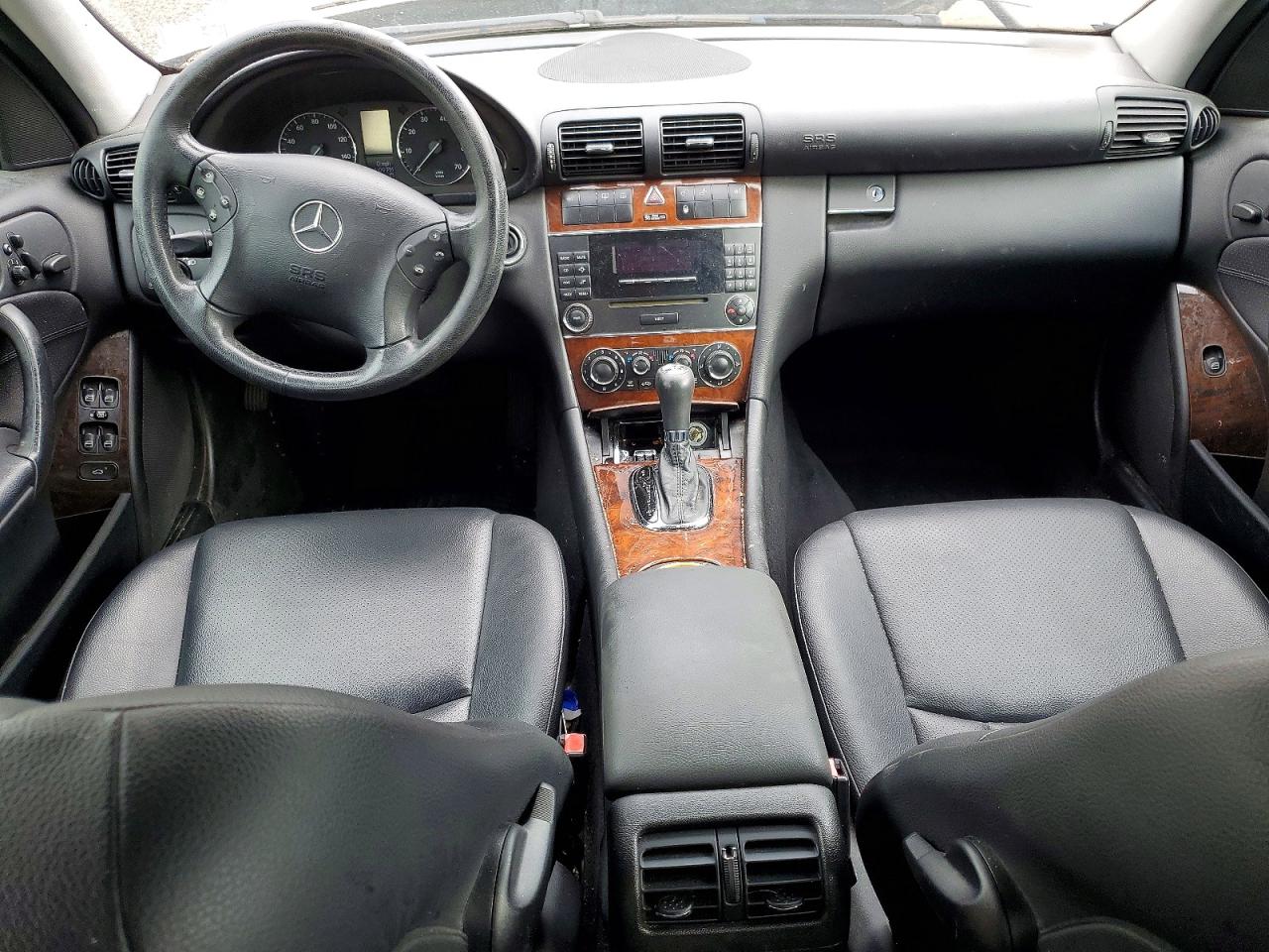 2007 Mercedes-benz C 280 4matic Silver vin: WDBRF92H27F927889