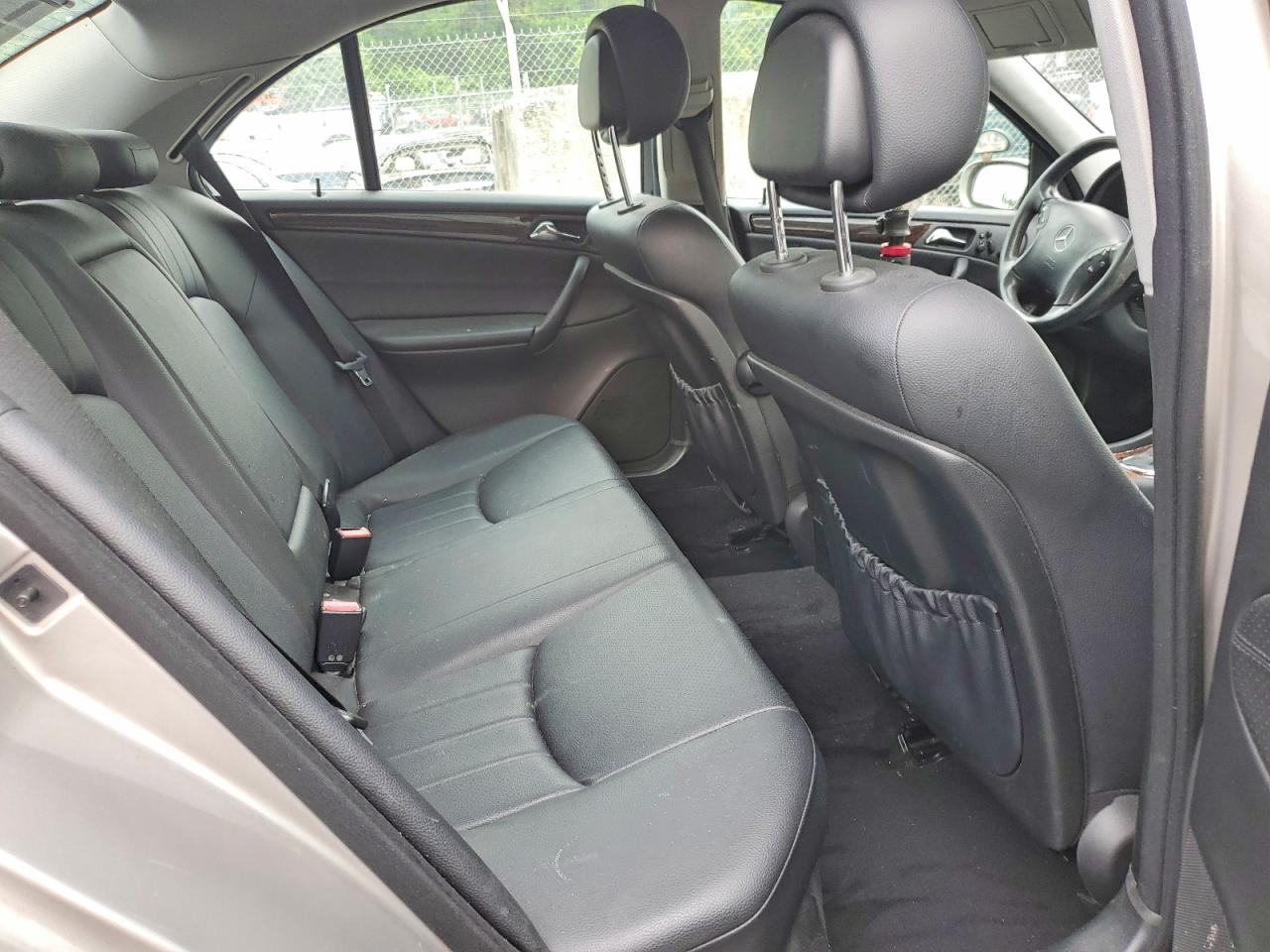 2007 Mercedes-benz C 280 4matic Silver vin: WDBRF92H27F927889