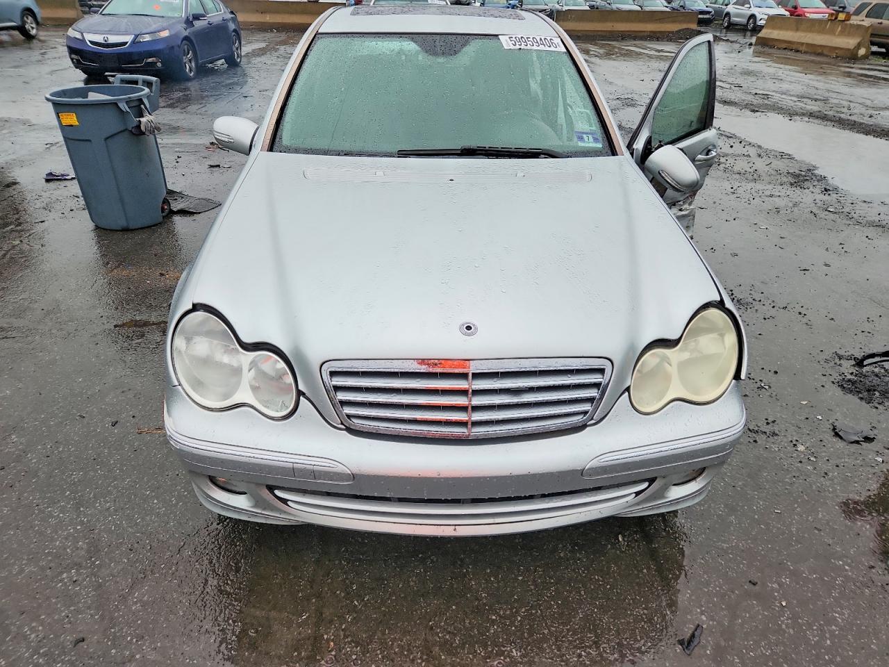 2006 Mercedes-benz C 280 4matic Silver vin: WDBRF92H36F756312