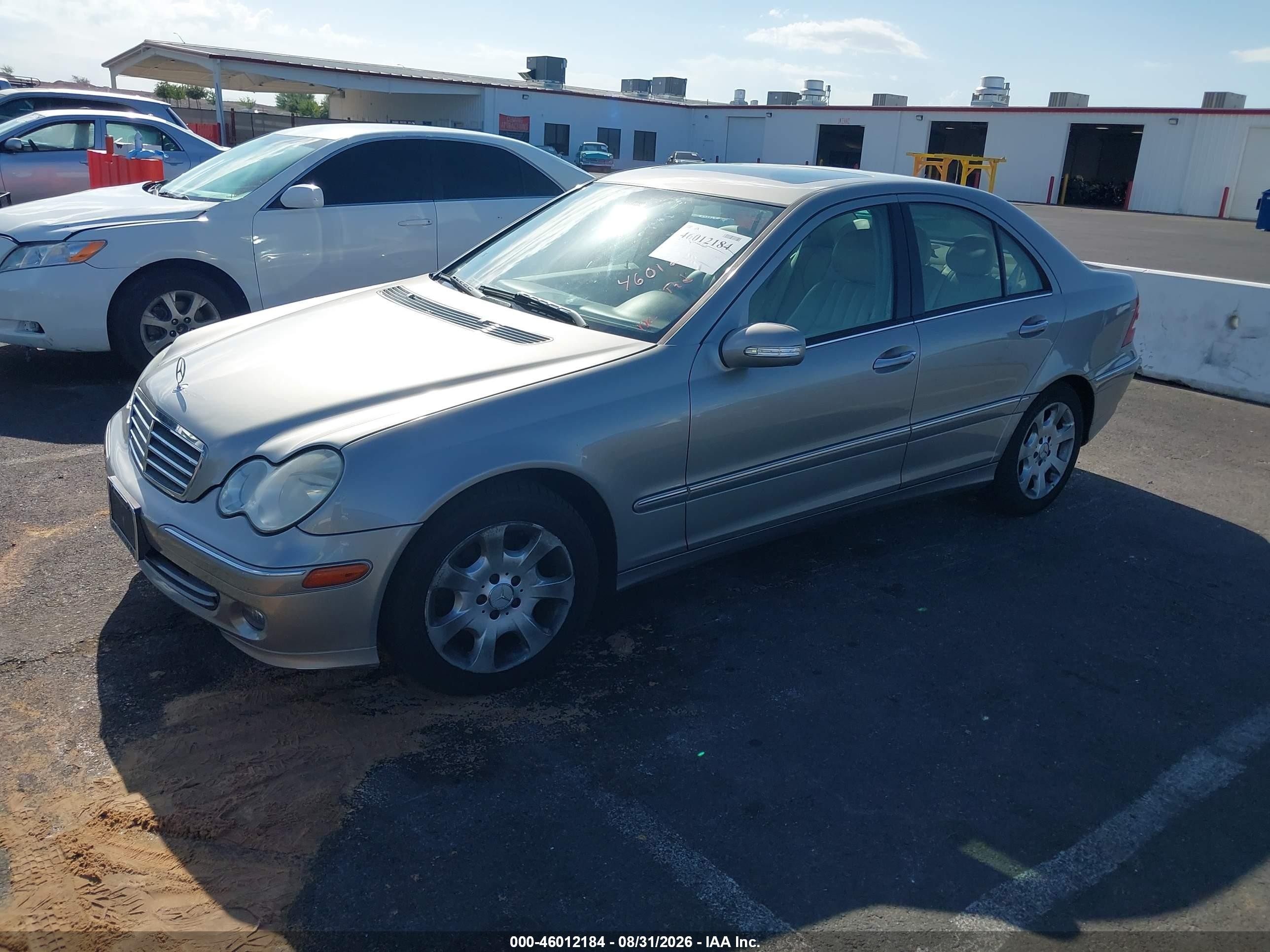 2006 Mercedes-benz C 280 Luxury 4matic Gold vin: WDBRF92H36F770386