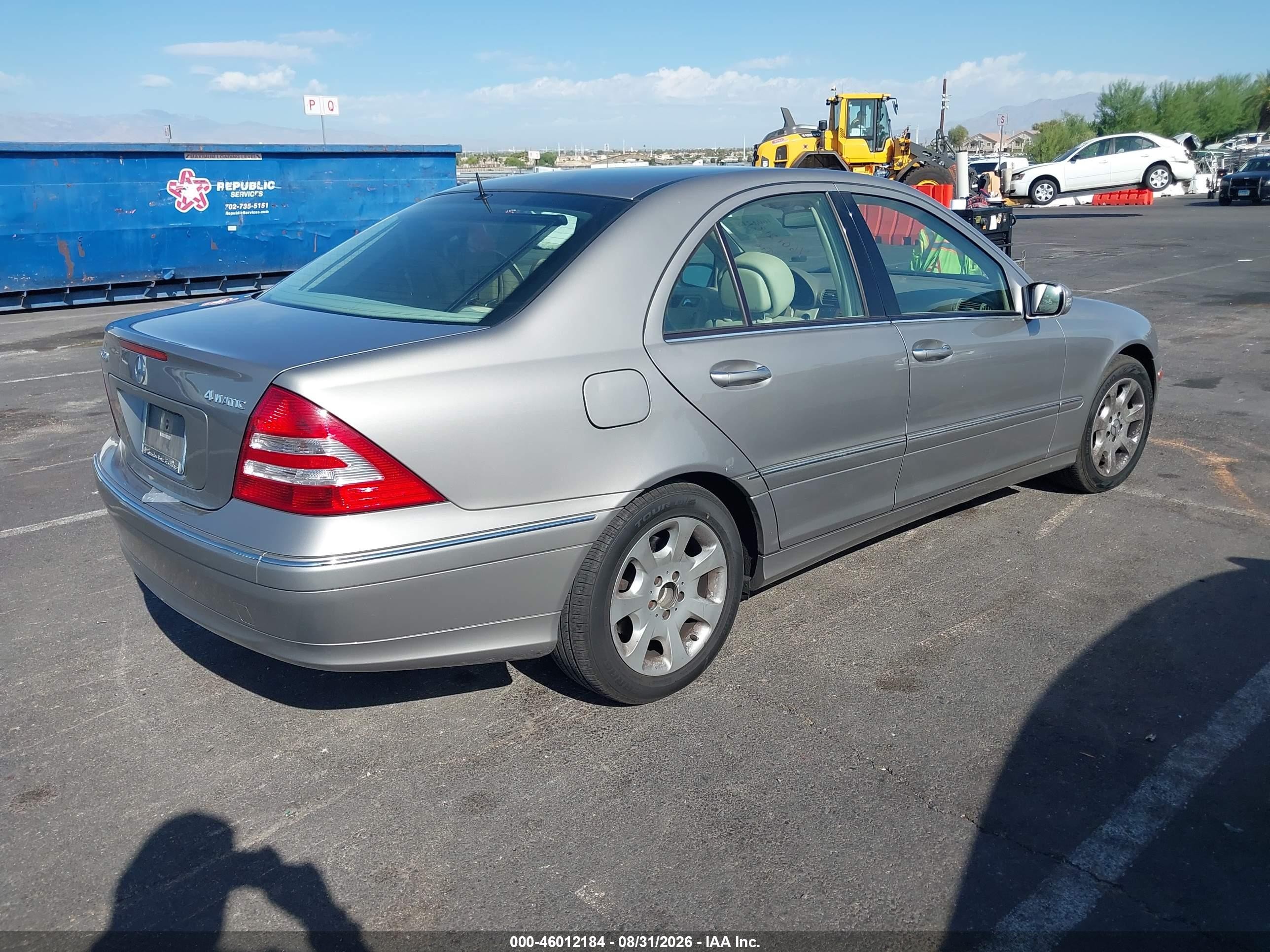 2006 Mercedes-benz C 280 Luxury 4matic Gold vin: WDBRF92H36F770386