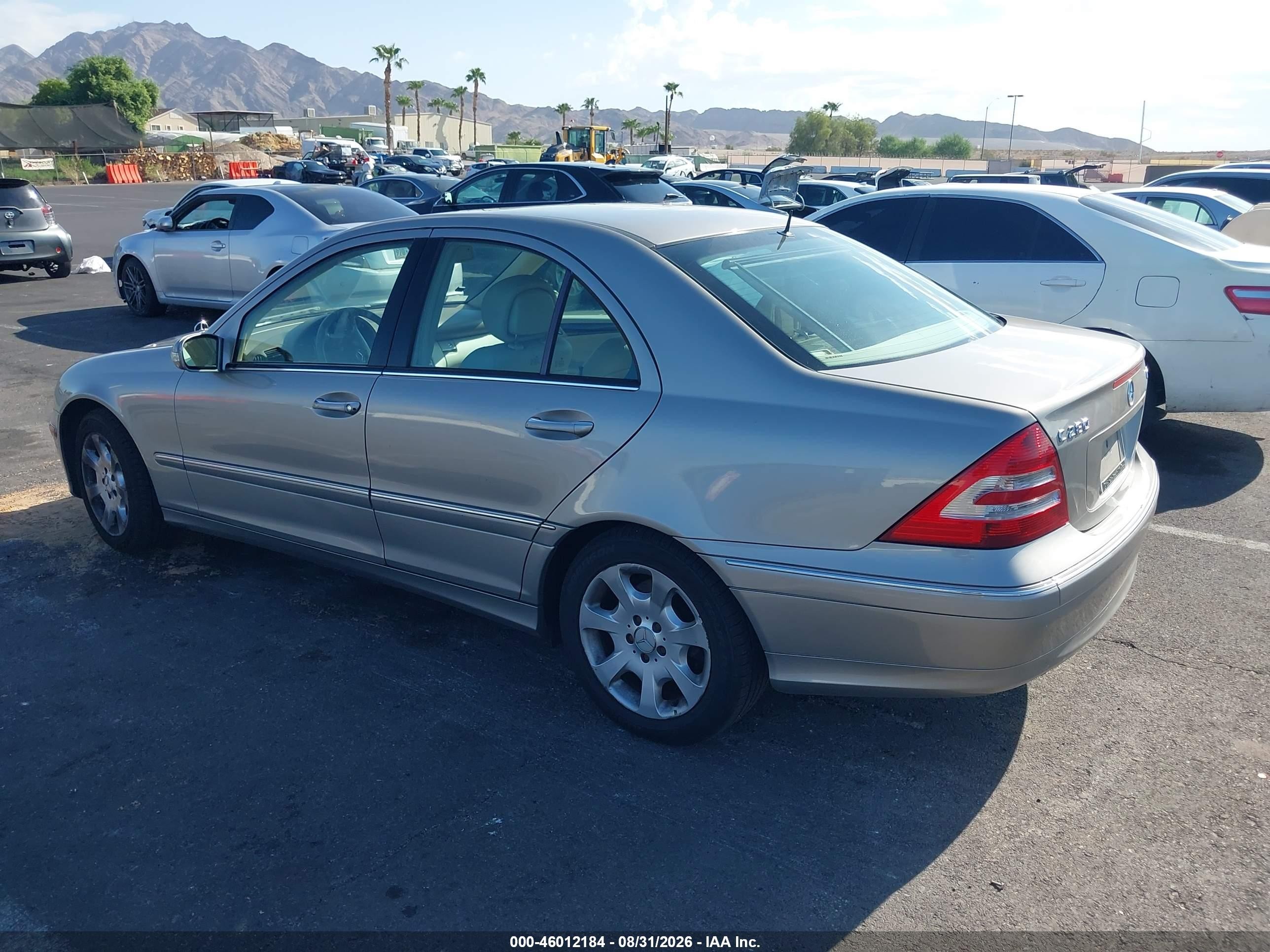 2006 Mercedes-benz C 280 Luxury 4matic Gold vin: WDBRF92H36F770386