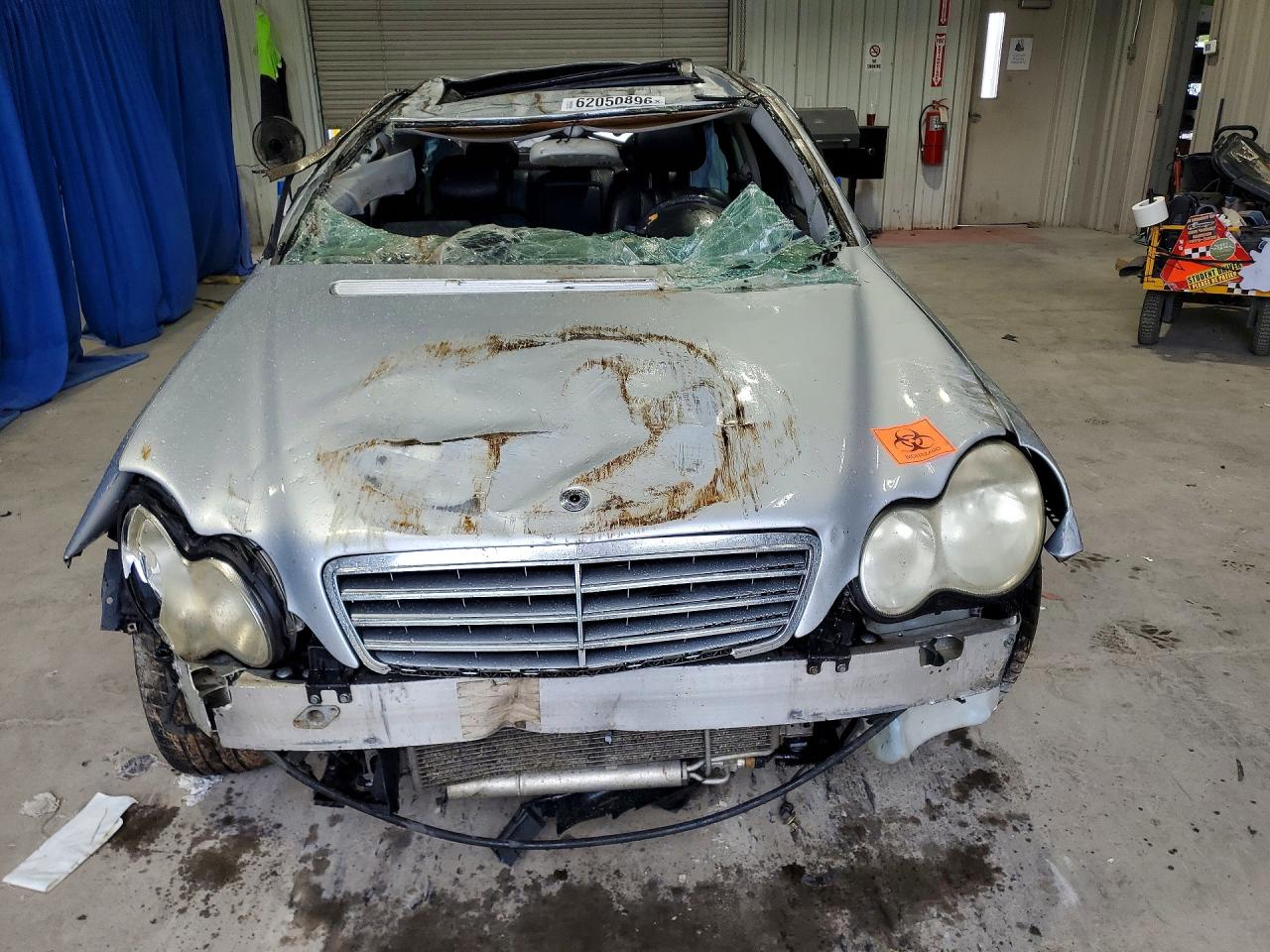 2006 Mercedes-benz C 280 4matic Silver vin: WDBRF92H36F789925