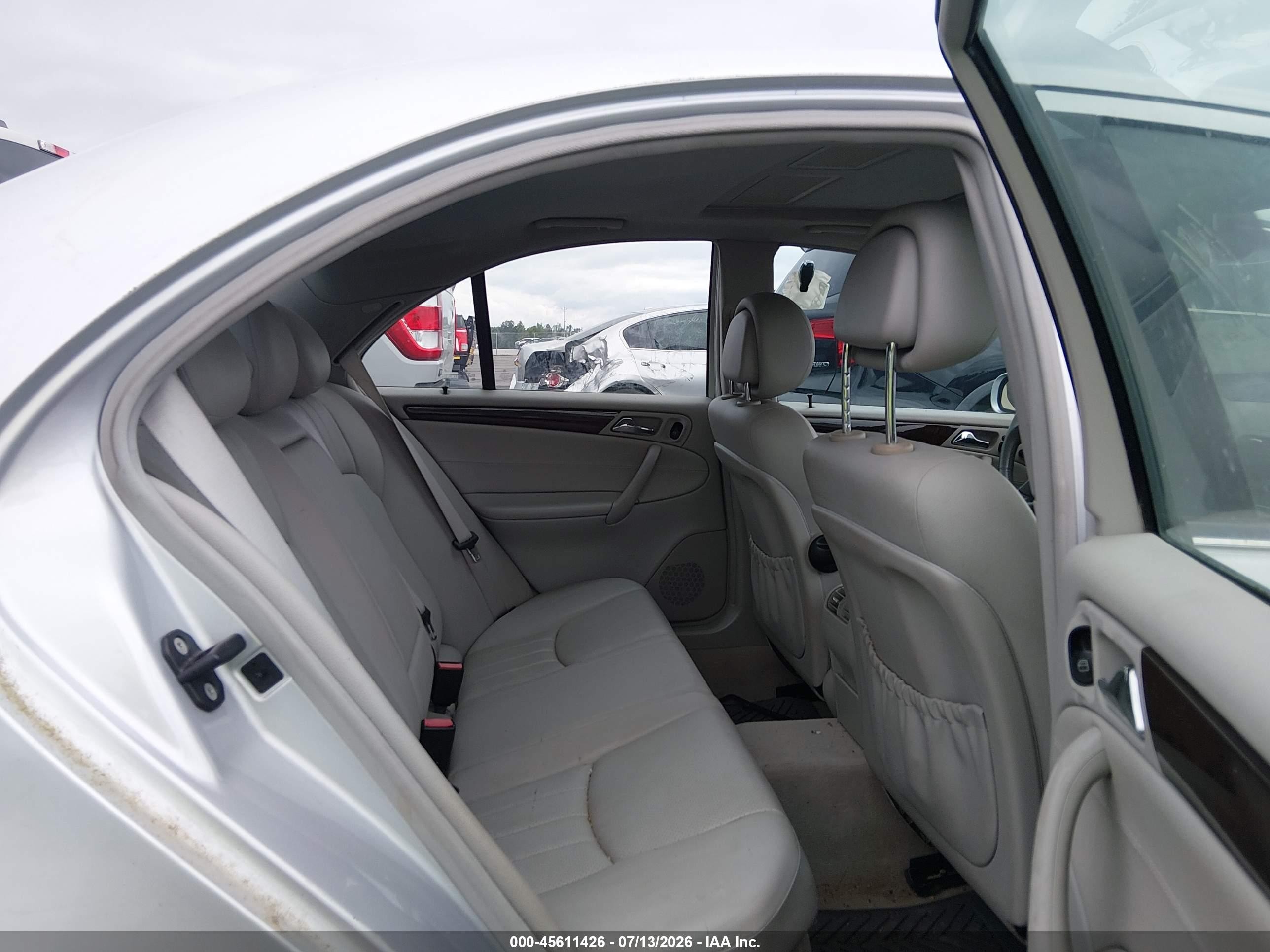 2006 Mercedes-benz C 280 Luxury 4matic Silver vin: WDBRF92H36F800681