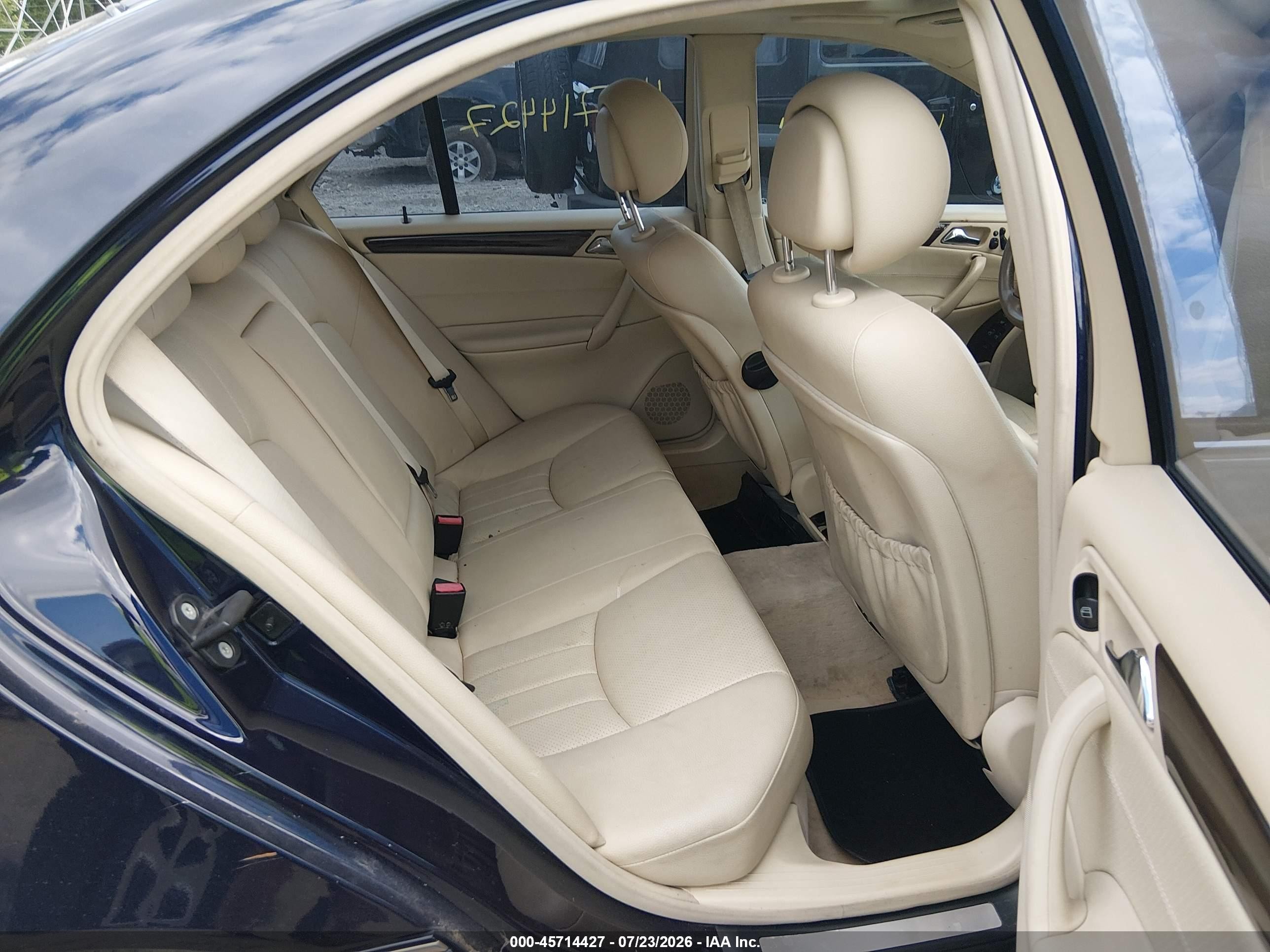 2006 Mercedes-benz C 280 Luxury 4matic Dark Blue vin: WDBRF92H36F819604