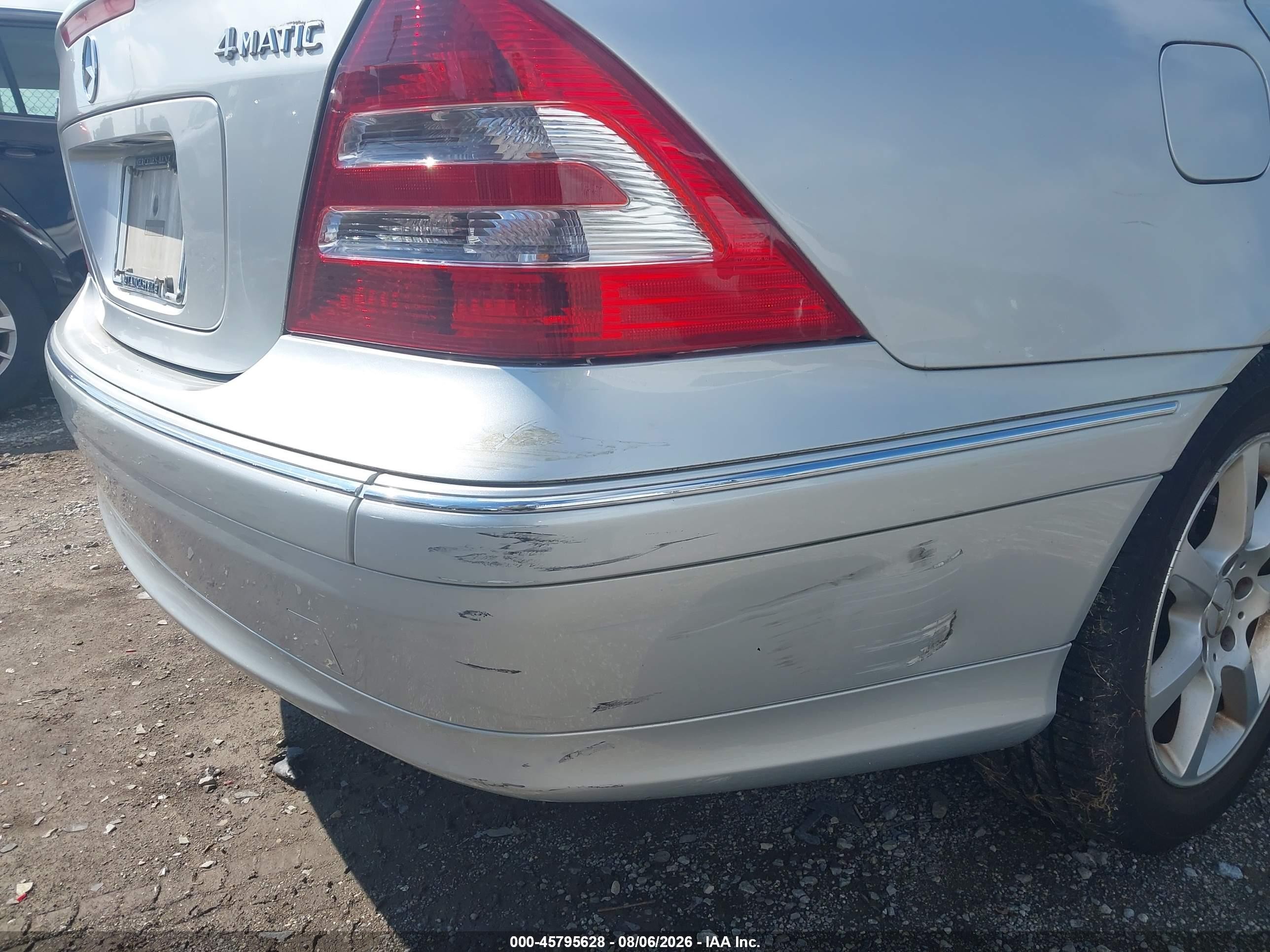 2007 Mercedes-benz C 280 Luxury 4matic Silver vin: WDBRF92H37F878265