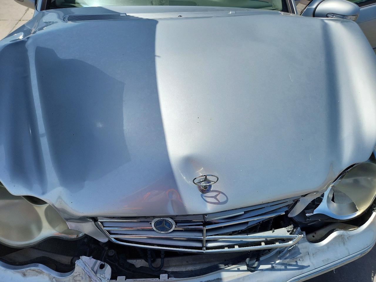 2007 Mercedes-benz C 280 4matic Silver vin: WDBRF92H37F885443