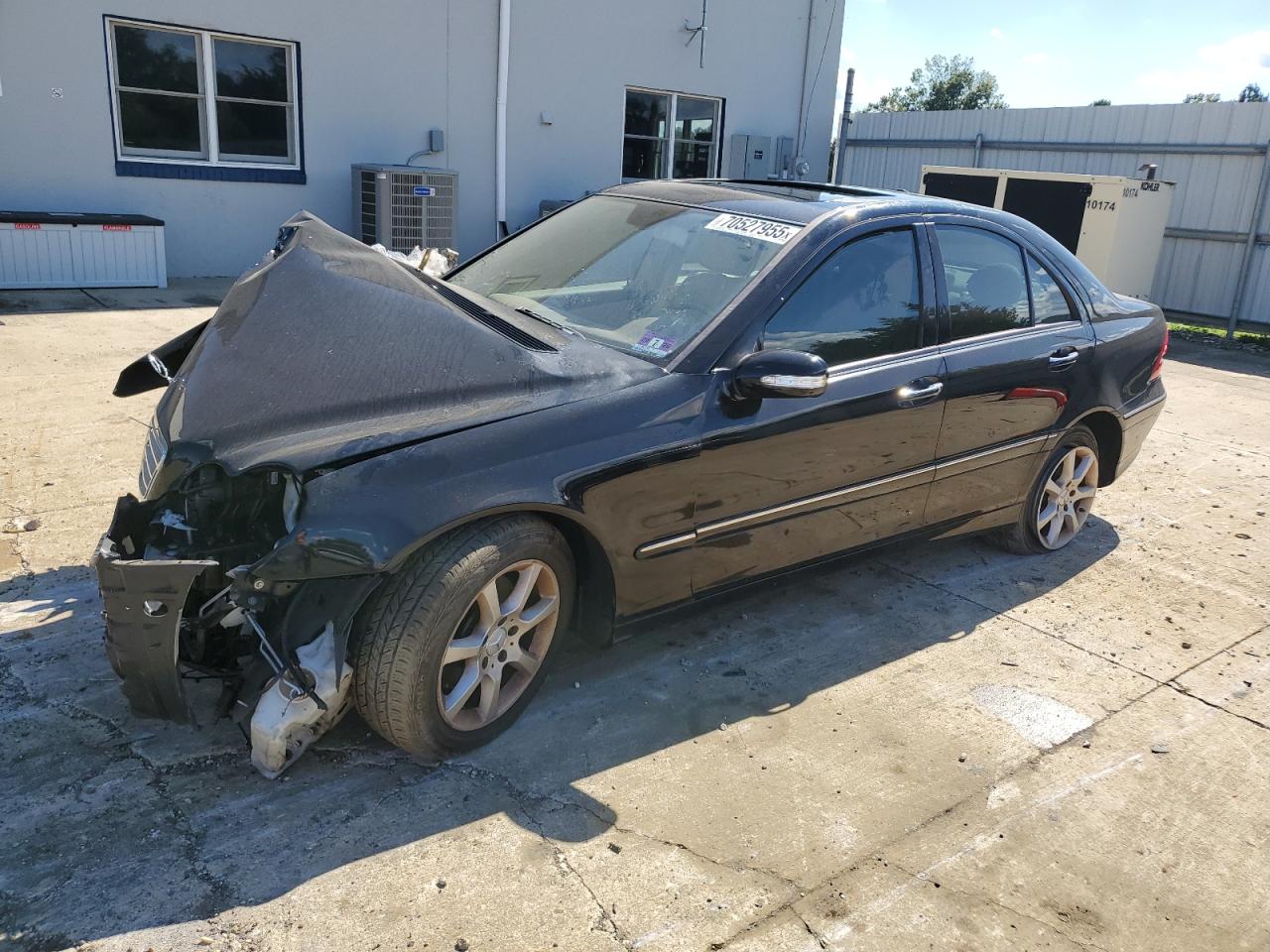 2007 Mercedes-benz C 280 4matic 280 4matic Черный vin: WDBRF92H37F925911