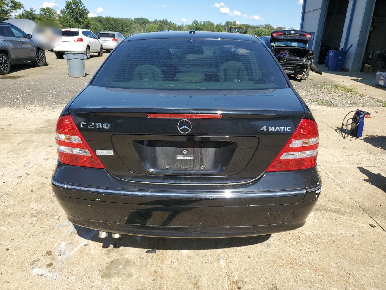 2007 Mercedes-benz C 280 4matic 280 4matic Черный vin: WDBRF92H37F925911