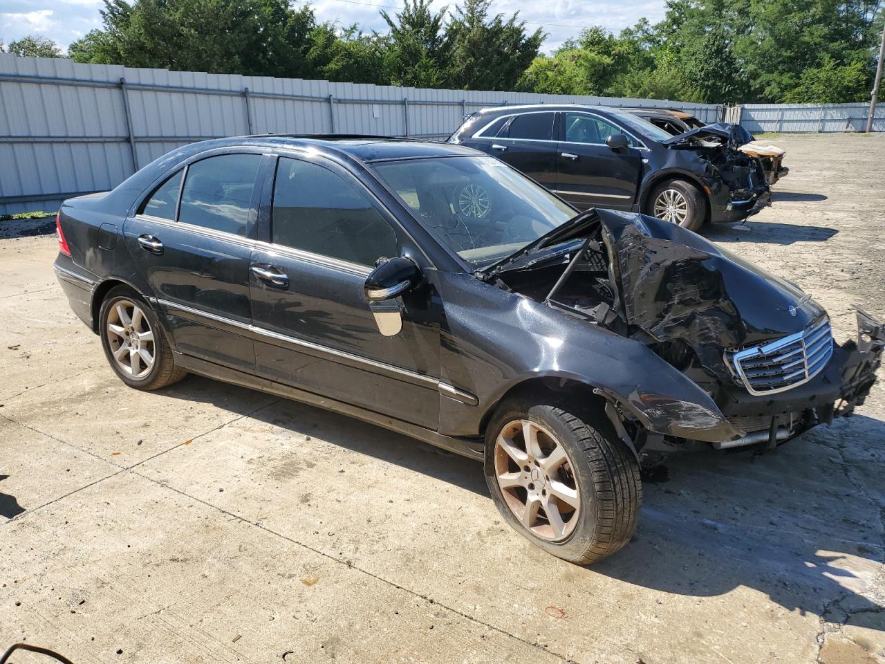 2007 Mercedes-benz C 280 4matic 280 4matic Черный vin: WDBRF92H37F925911