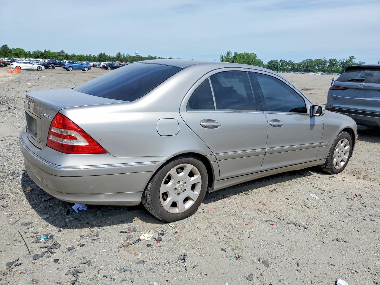 2006 Mercedes-benz C 280 4matic Beige vin: WDBRF92H46F753046
