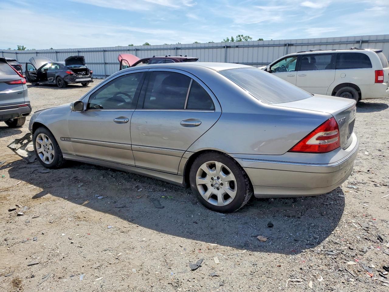 2006 Mercedes-benz C 280 4matic Beige vin: WDBRF92H46F753046