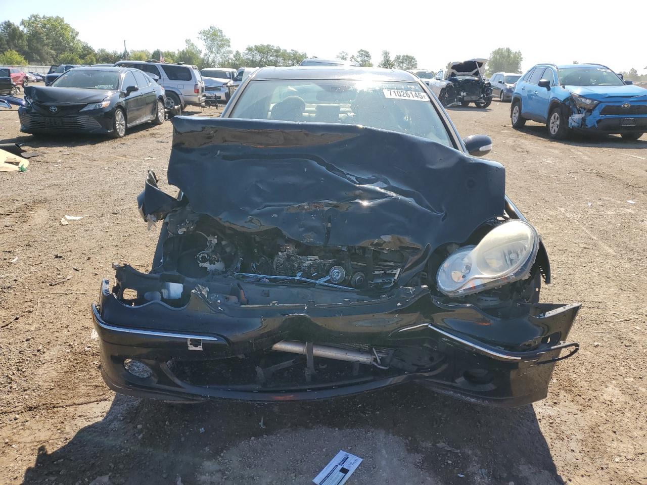2006 Mercedes-benz C 280 4matic Black vin: WDBRF92H46F817361