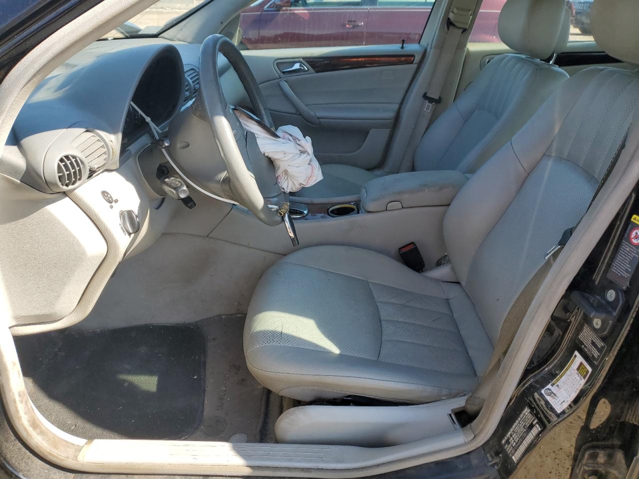 2006 Mercedes-benz C 280 4matic Black vin: WDBRF92H46F817361