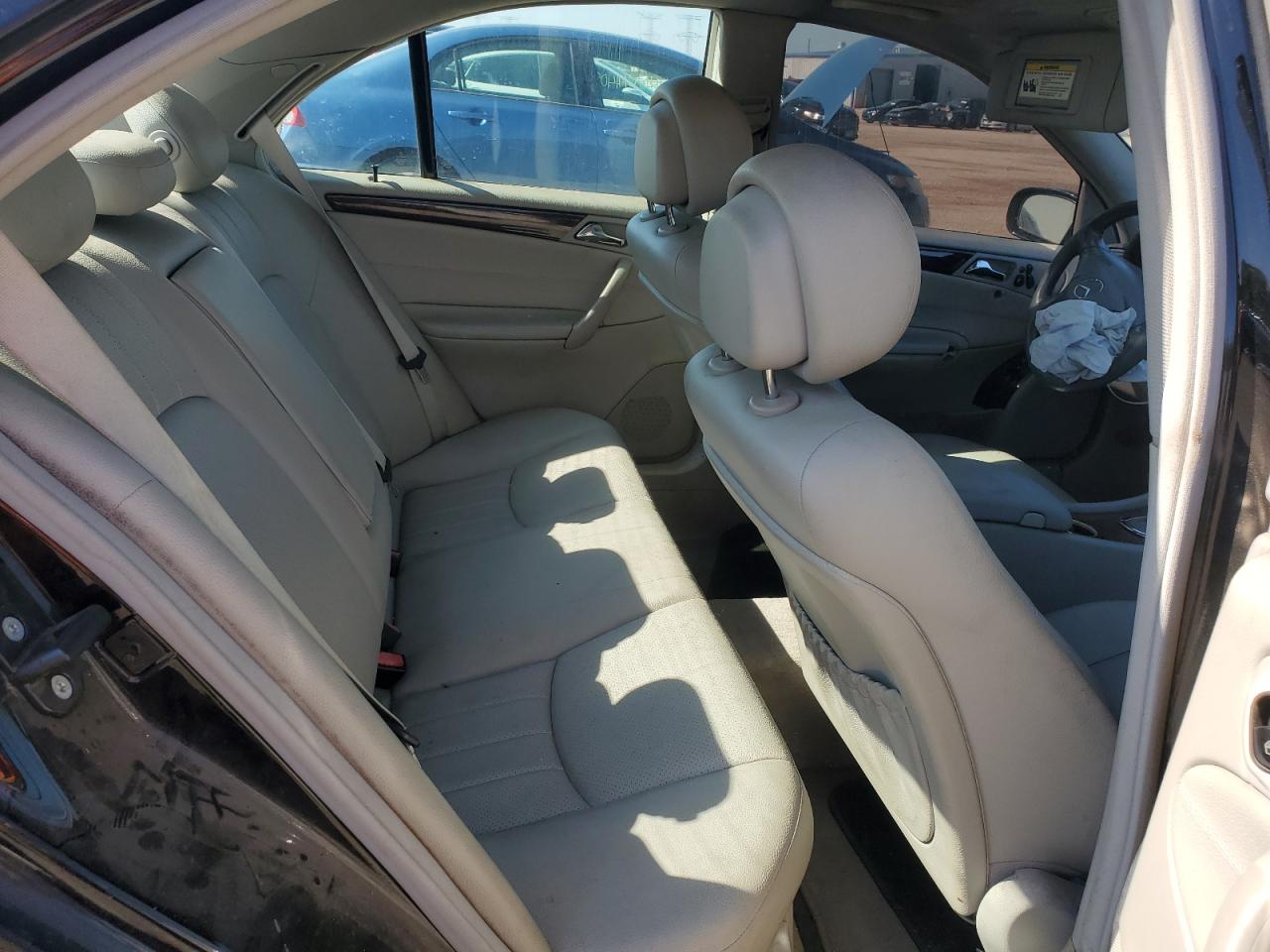 2006 Mercedes-benz C 280 4matic Black vin: WDBRF92H46F817361