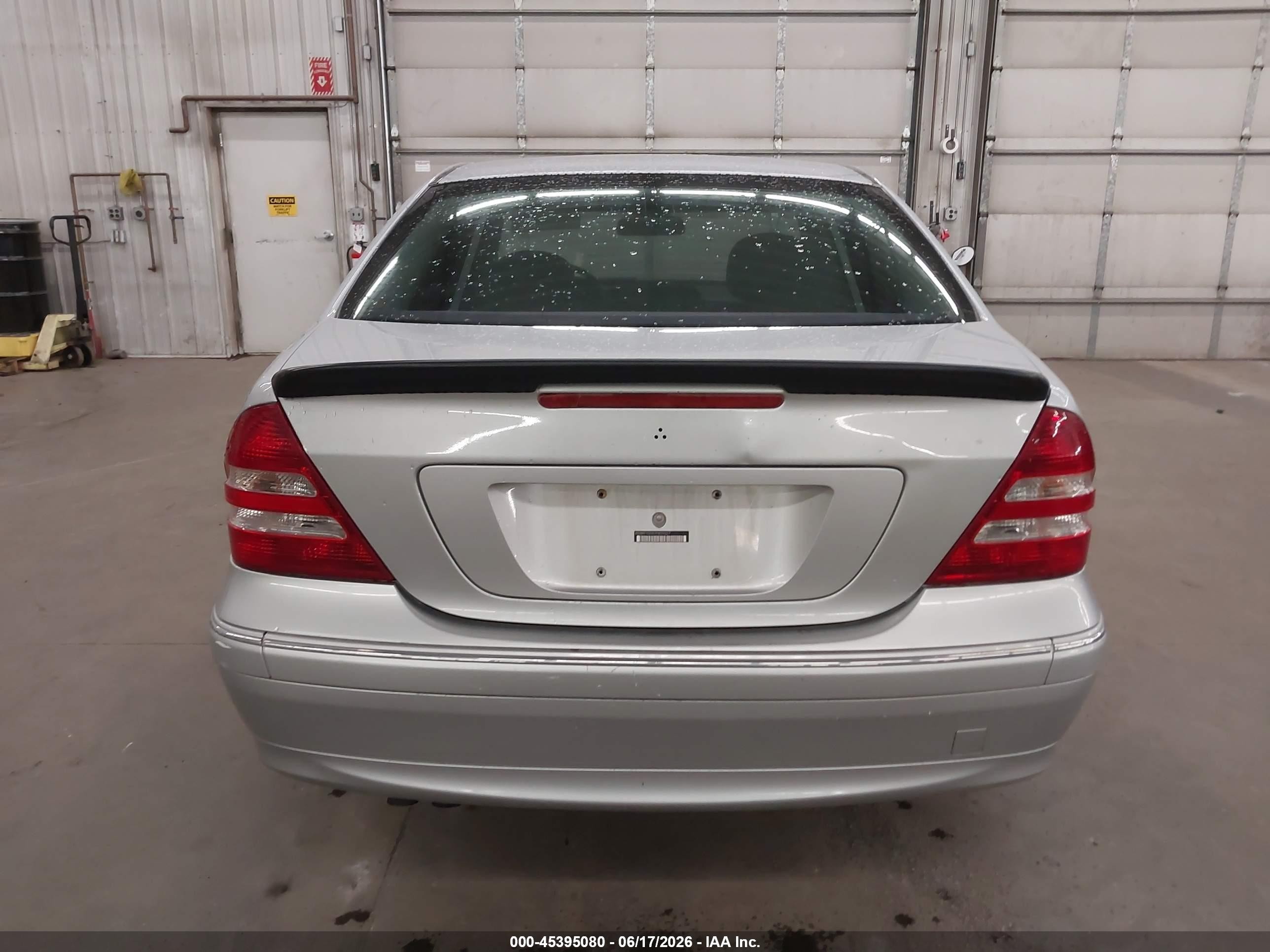 2007 Mercedes-benz C 280 Luxury 4matic Silver vin: WDBRF92H47F859627