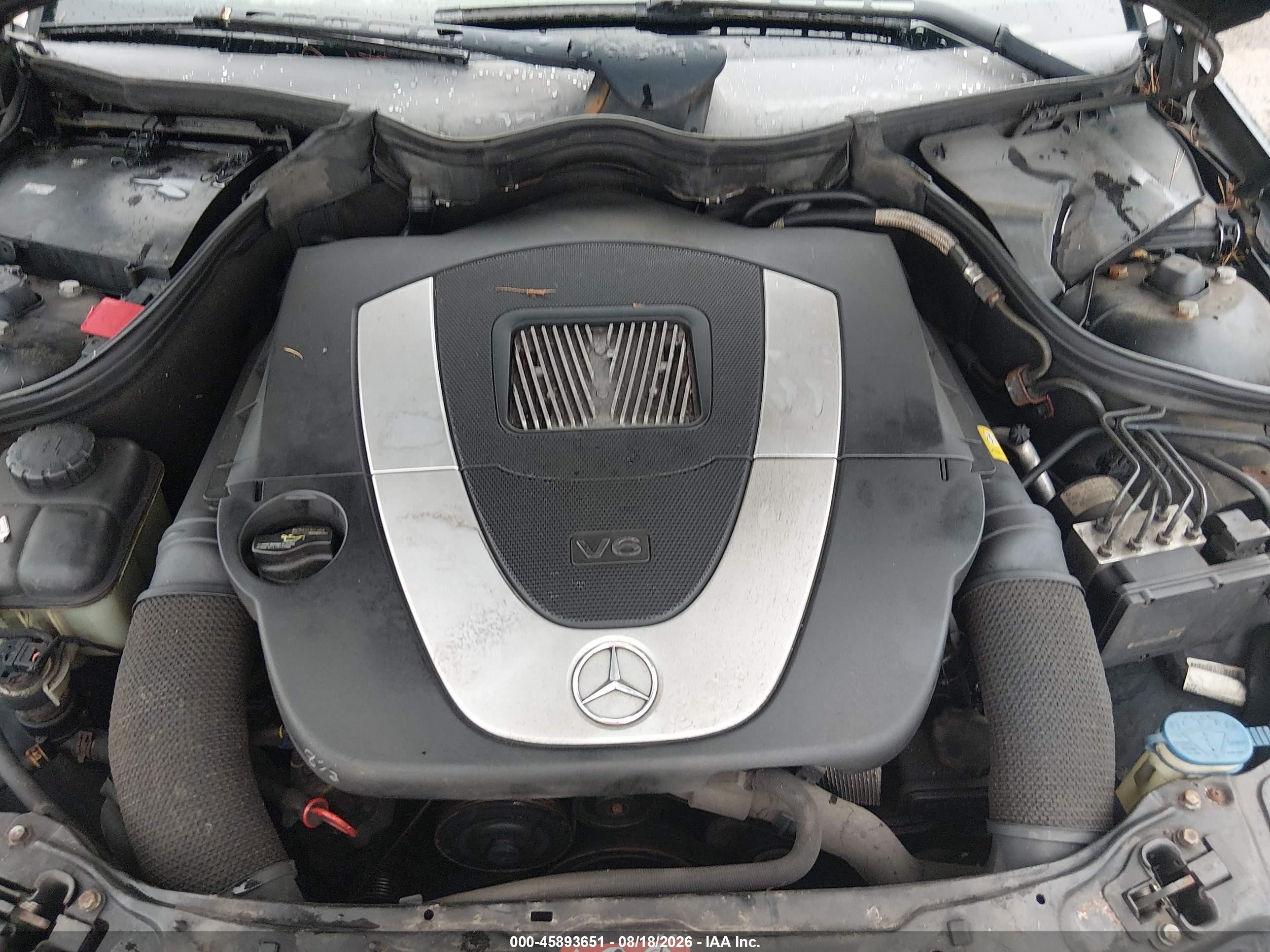 2007 Mercedes-benz C 280 Luxury 4matic Black vin: WDBRF92H47F868473