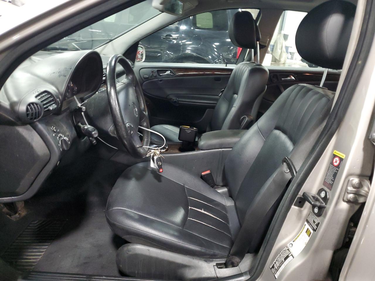 2007 Mercedes-benz C 280 4matic Желто-коричневый vin: WDBRF92H47F892420