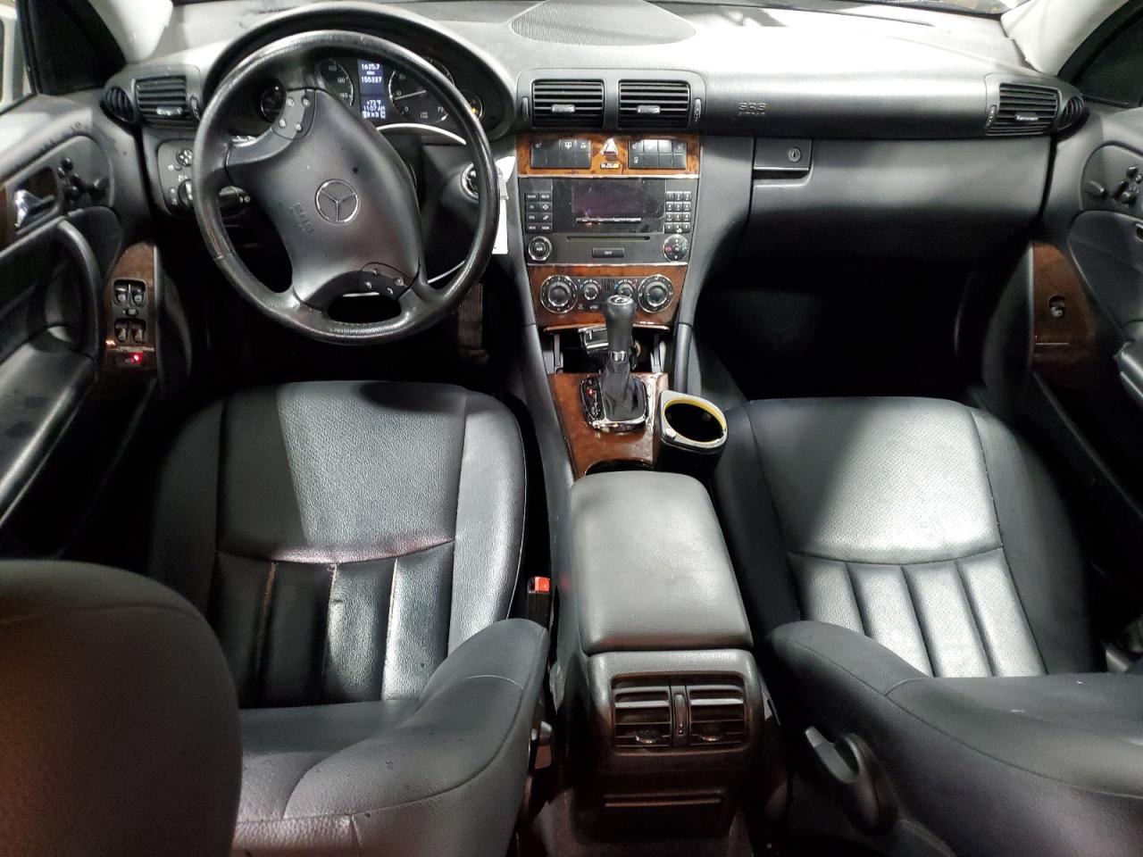2007 Mercedes-benz C 280 4matic Желто-коричневый vin: WDBRF92H47F892420