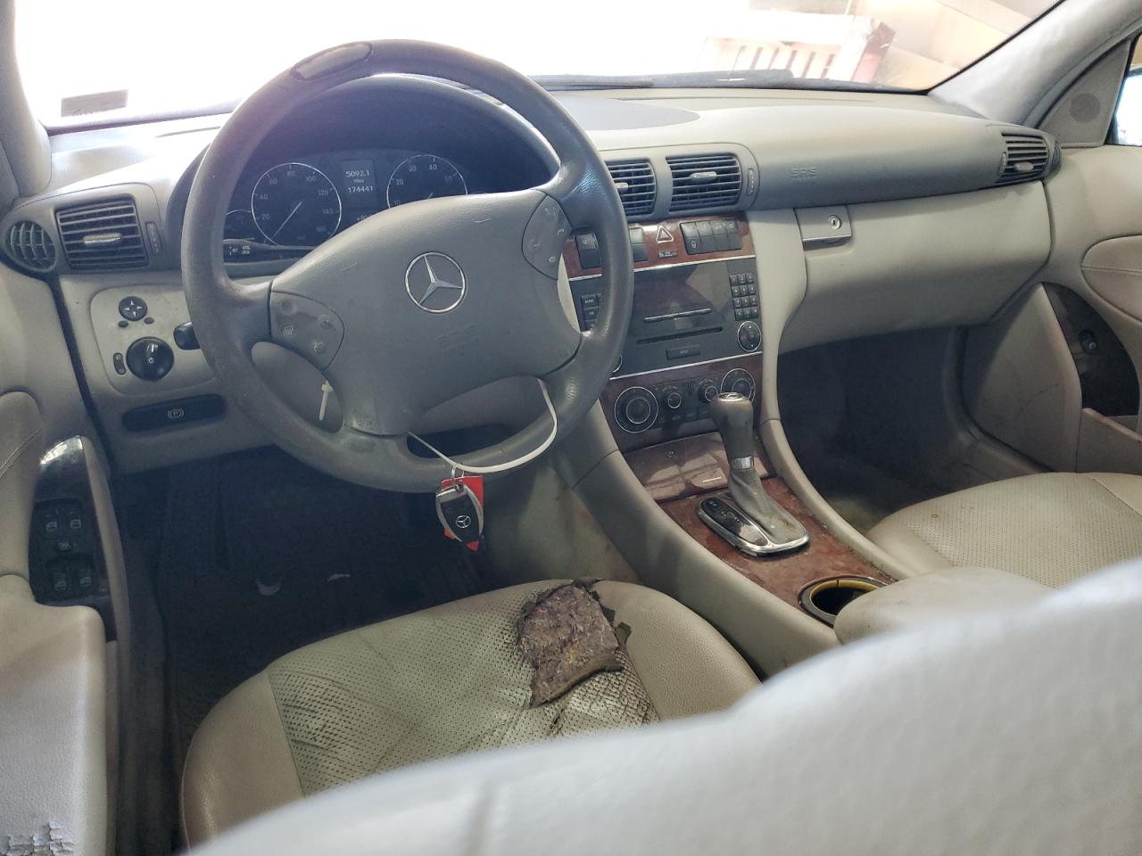 2006 Mercedes-benz C 280 4matic Blue vin: WDBRF92H56F752679