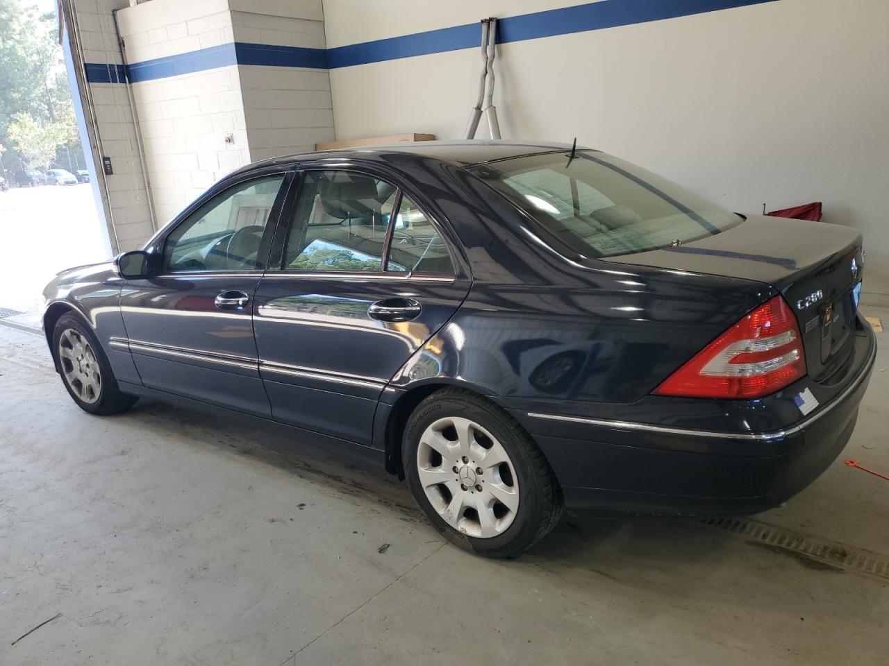 2006 Mercedes-benz C 280 4matic Blue vin: WDBRF92H56F752679
