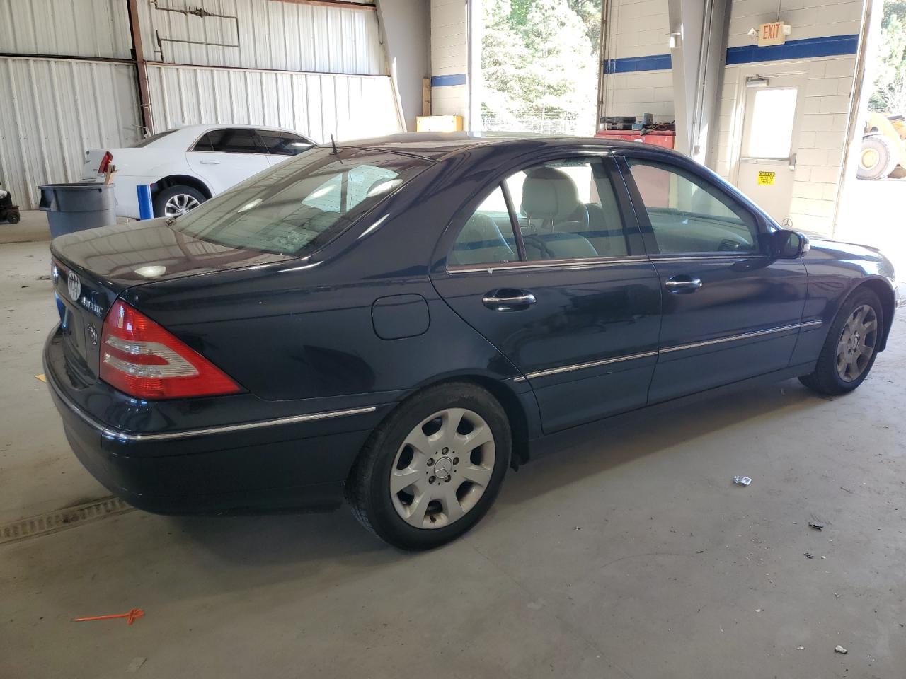 2006 Mercedes-benz C 280 4matic Blue vin: WDBRF92H56F752679