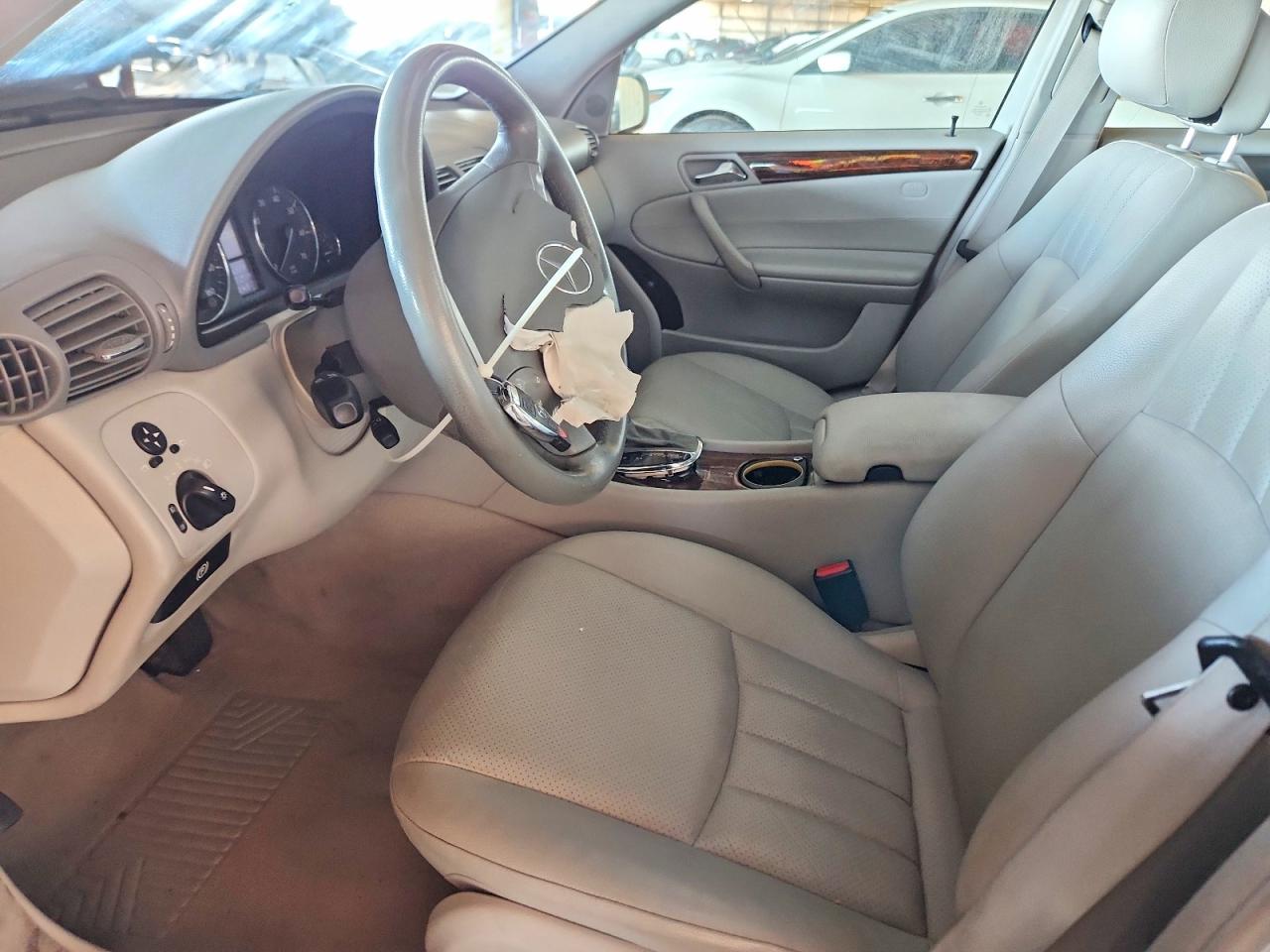 2006 Mercedes-benz C 280 4matic Silver vin: WDBRF92H56F753153