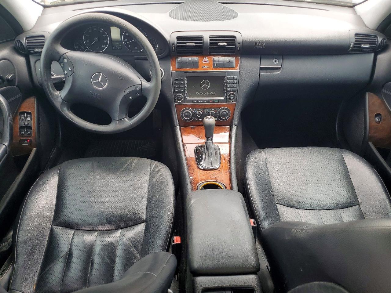 2006 Mercedes-benz C 280 4matic White vin: WDBRF92H56F755923