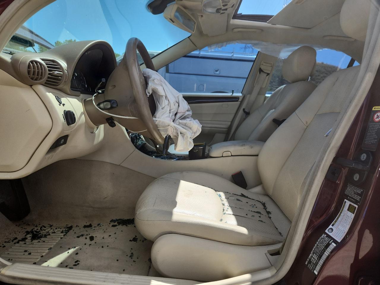 2006 Mercedes-benz C 280 4matic Purple vin: WDBRF92H56F775251