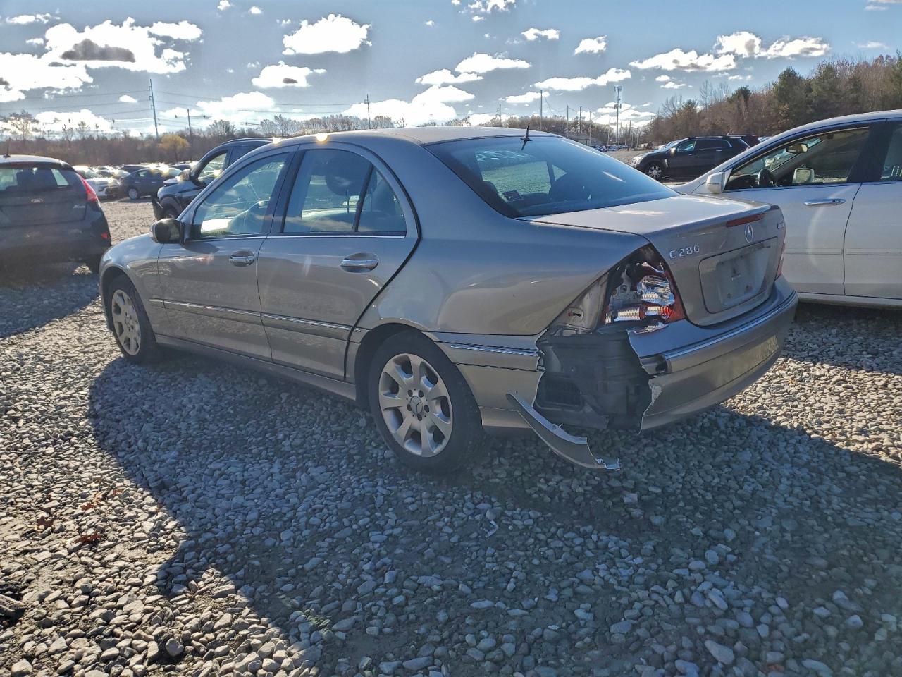 2006 Mercedes-benz C 280 4matic Gray vin: WDBRF92H56F783494