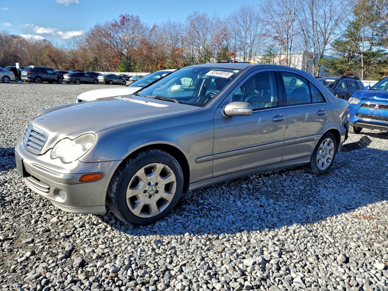 2006 Mercedes-benz C 280 4matic Gray vin: WDBRF92H56F783494