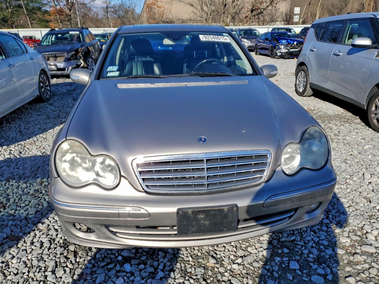 2006 Mercedes-benz C 280 4matic Gray vin: WDBRF92H56F783494