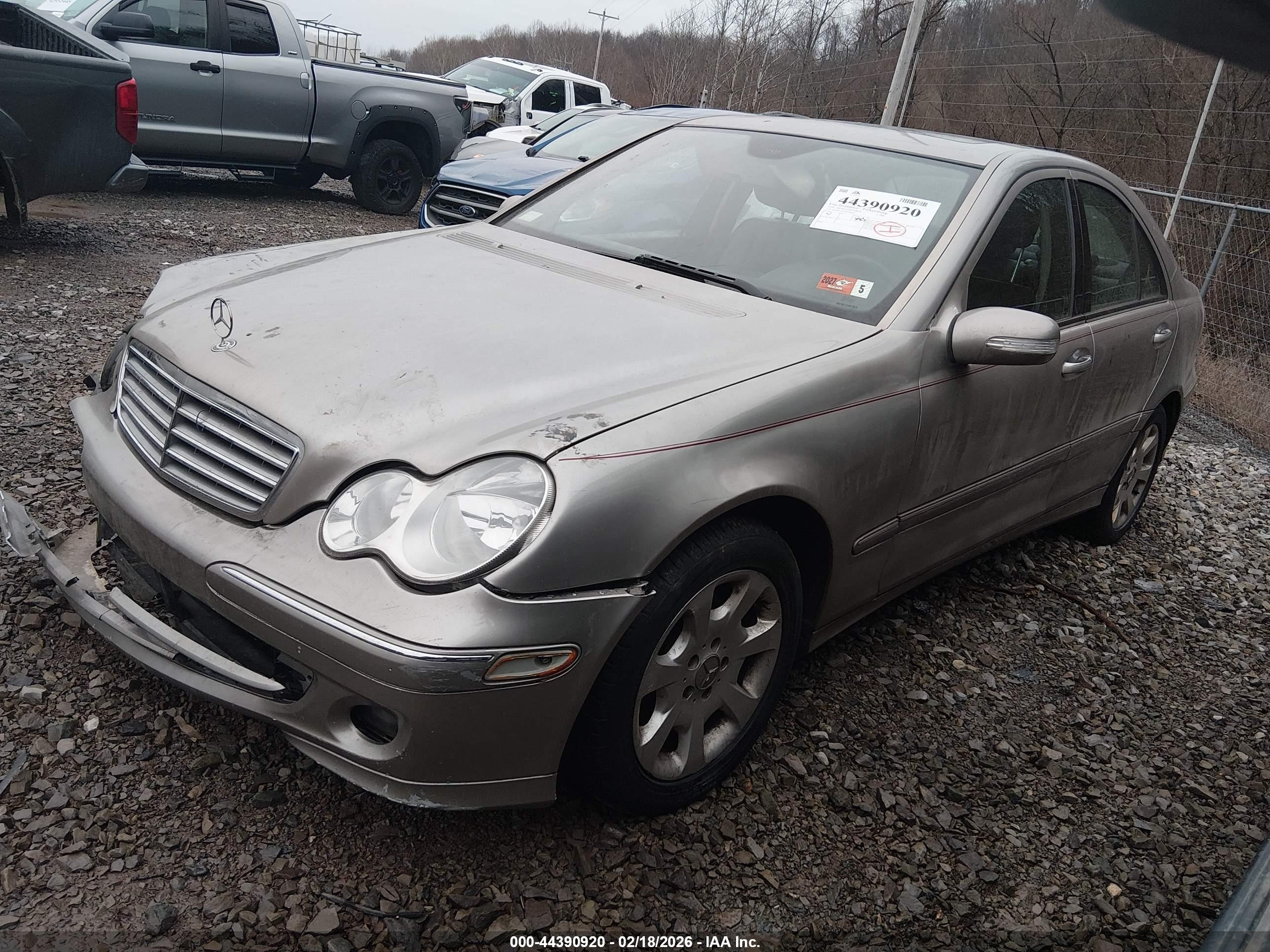 2006 Mercedes-benz C 280 Luxury 4matic Gray vin: WDBRF92H56F786556